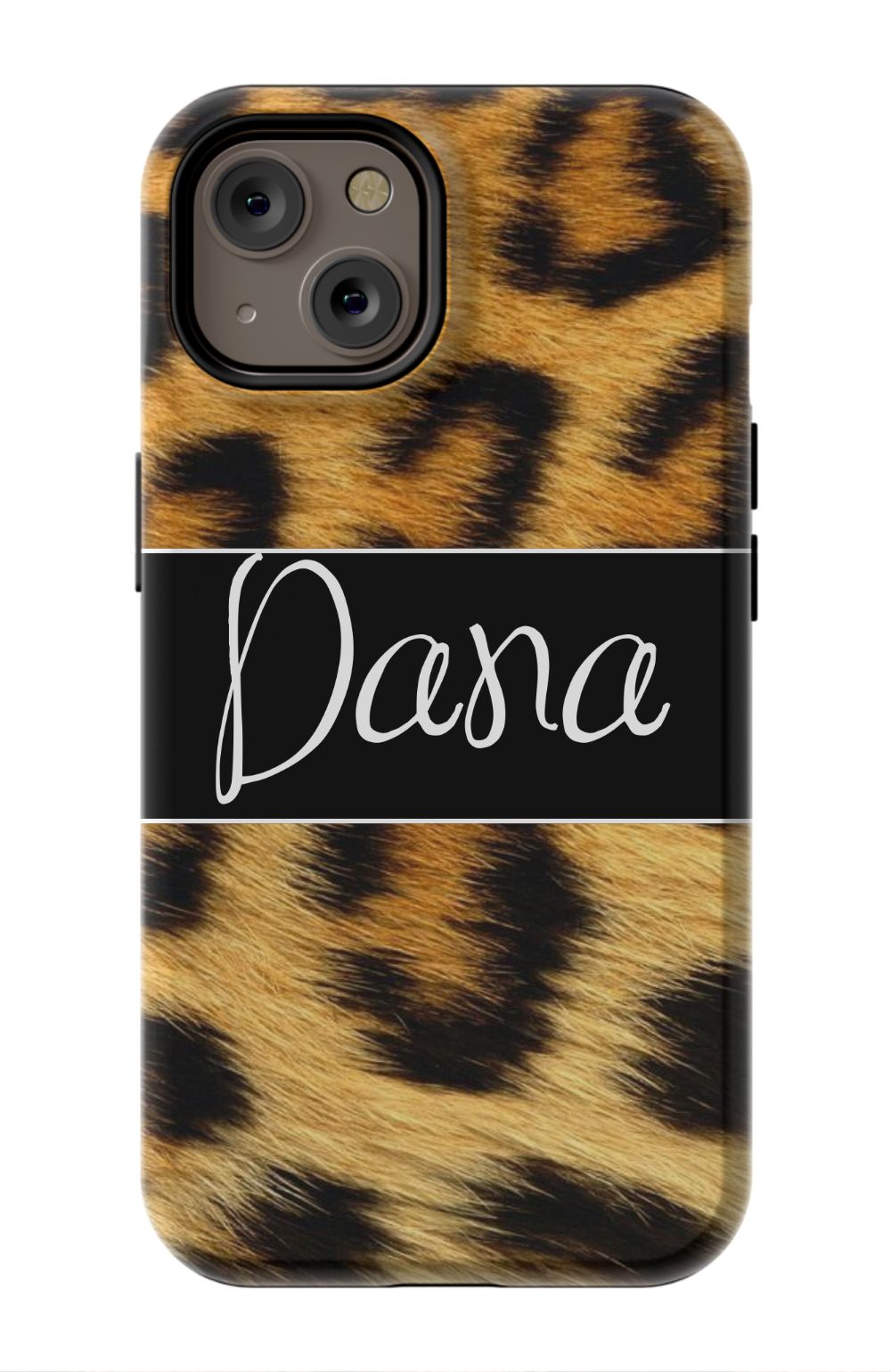 Personalized Leopard Fur Phone Case