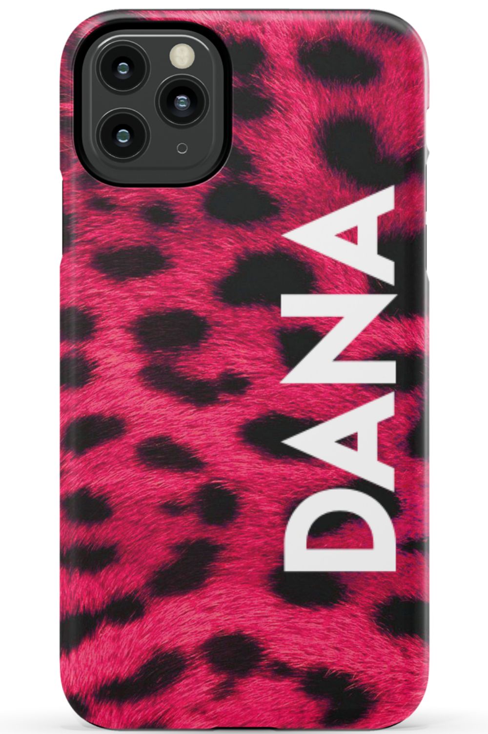 Personalized Pink Leopard Phone Case