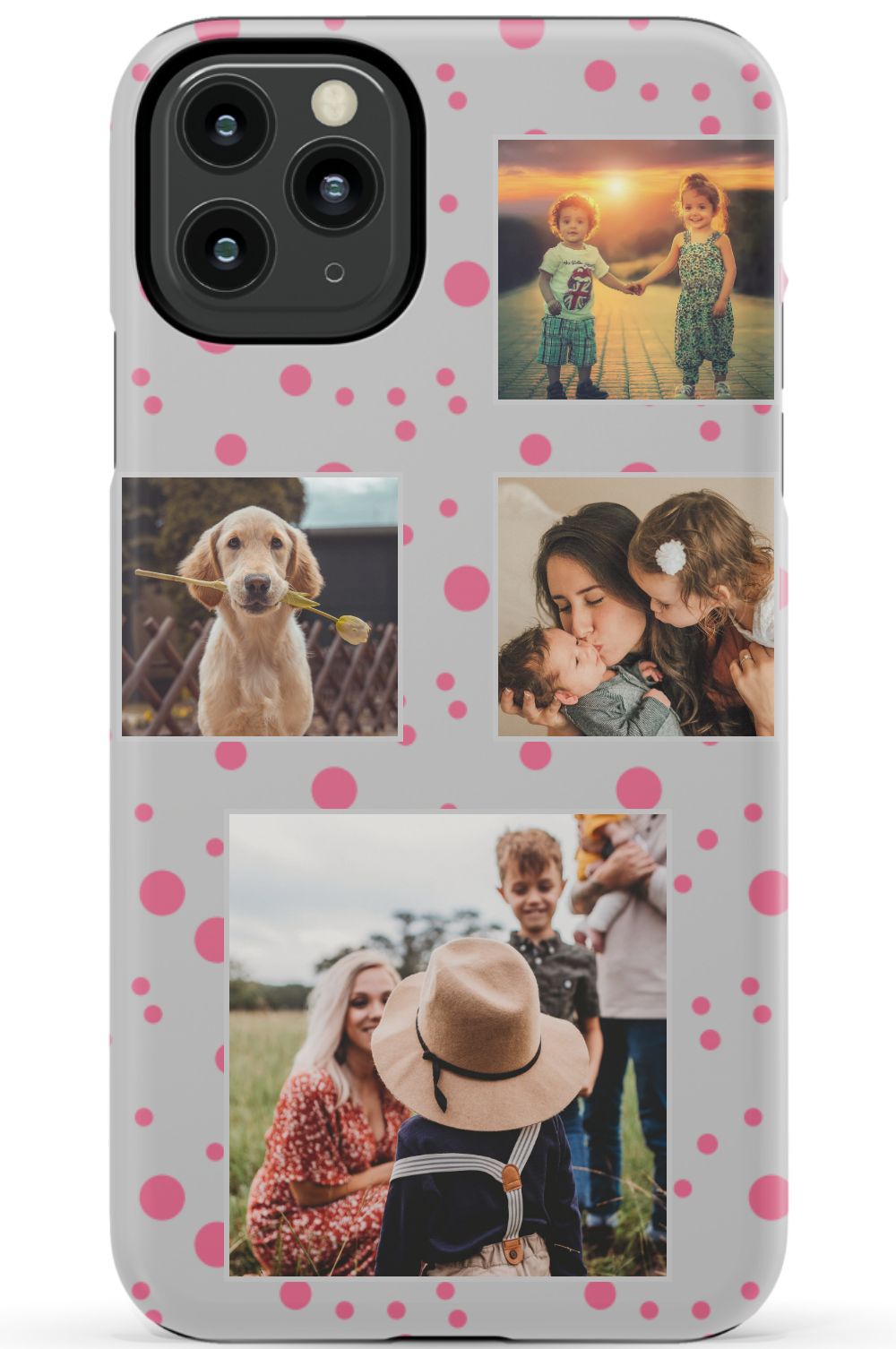 Personalized Gallery Polka Dot Phone Case
