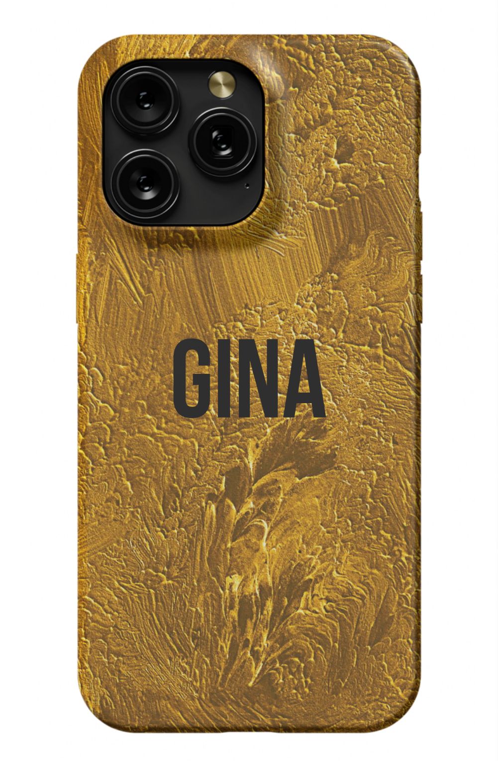 Personalized Gold Foil Phone Case