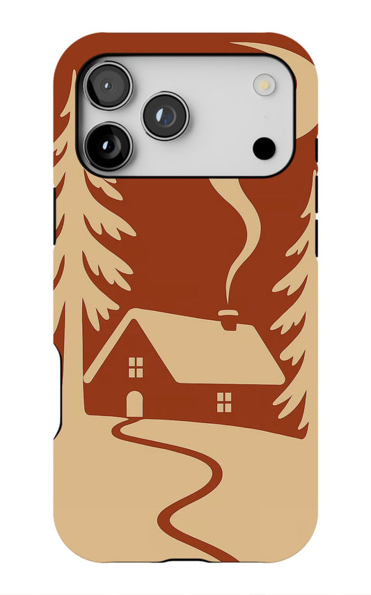 Cozy Cabin Art Phone Case