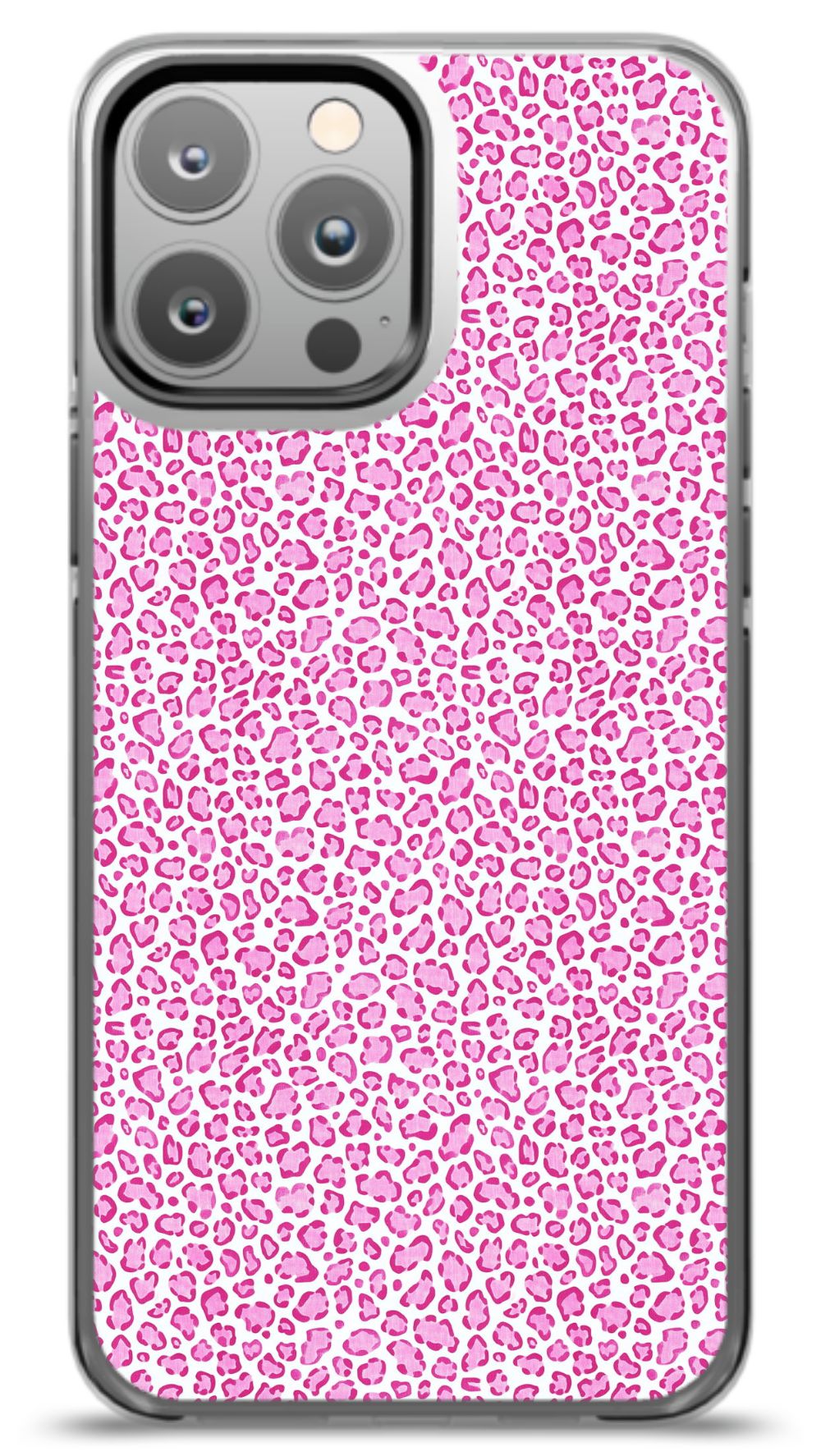 Pink Leopard Print Phone Case
