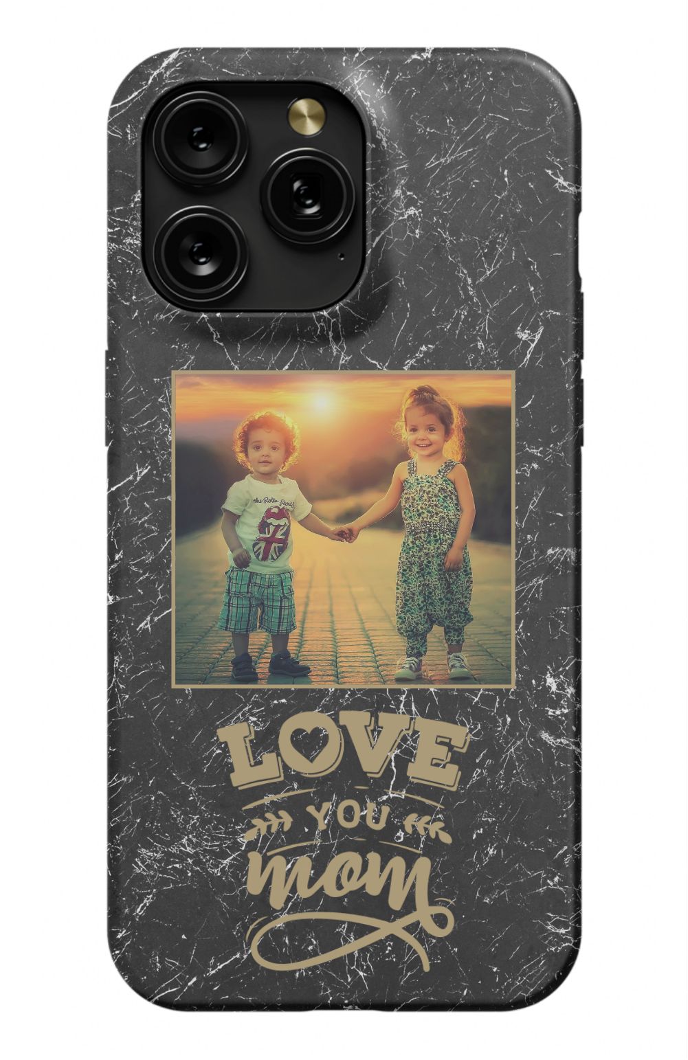 Love You Mom Photo Phone Case