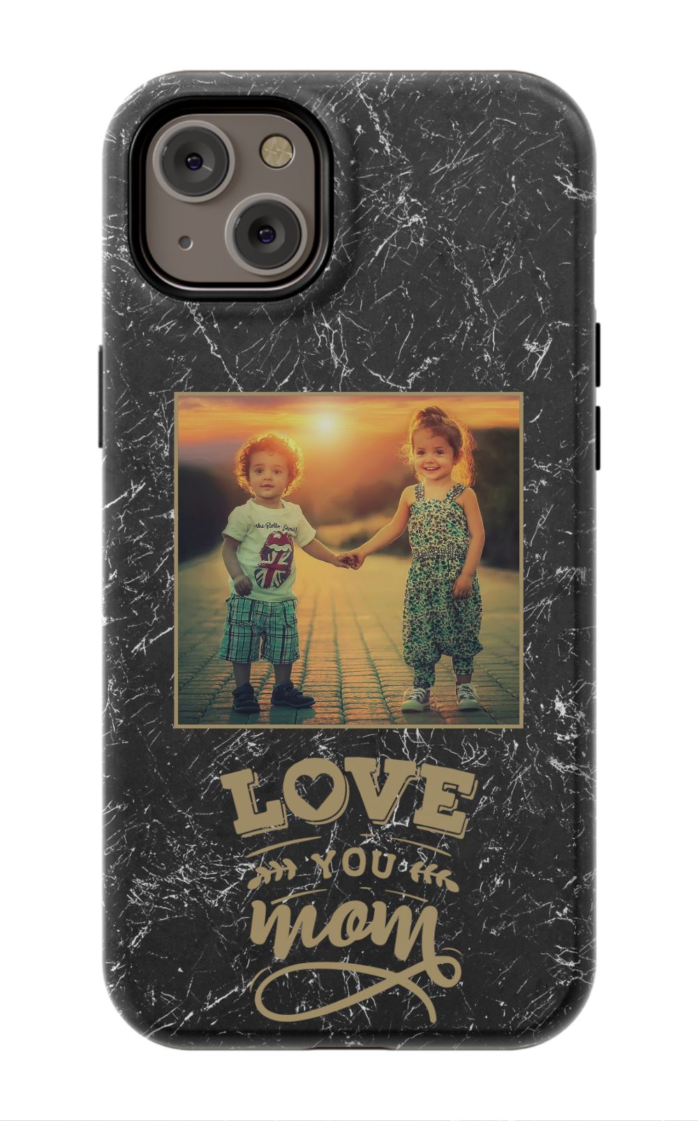 Love You Mom Photo Phone Case