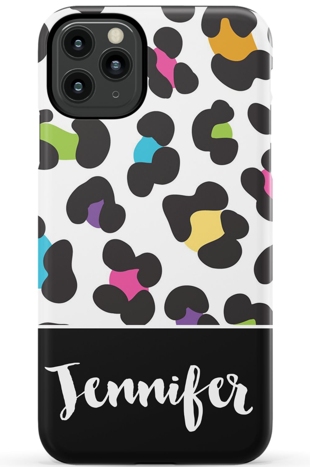 Personalized Colorful Leopard Phone Case