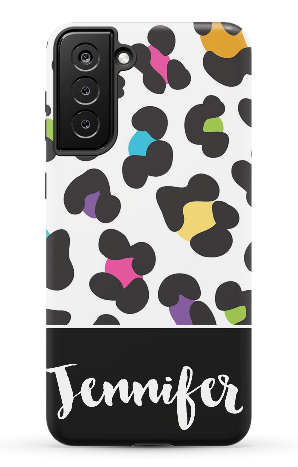 Personalized Colorful Leopard Phone Case