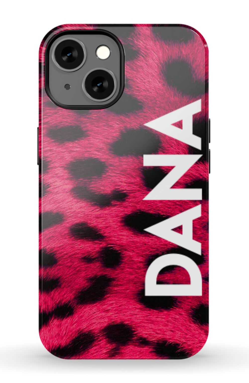 Personalized Pink Leopard Phone Case