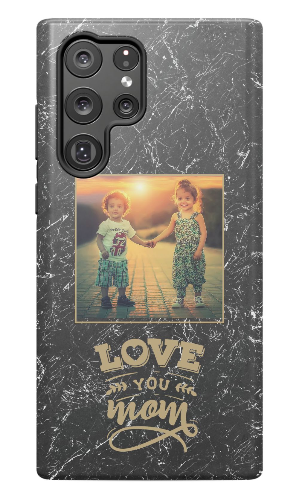Love You Mom Photo Phone Case