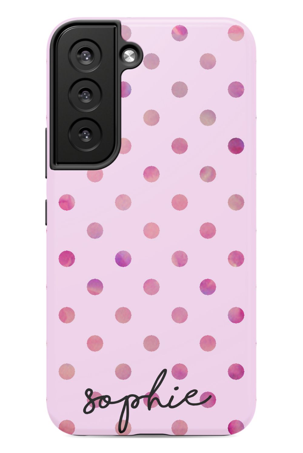 Personalized Colorful Polka Phone Case