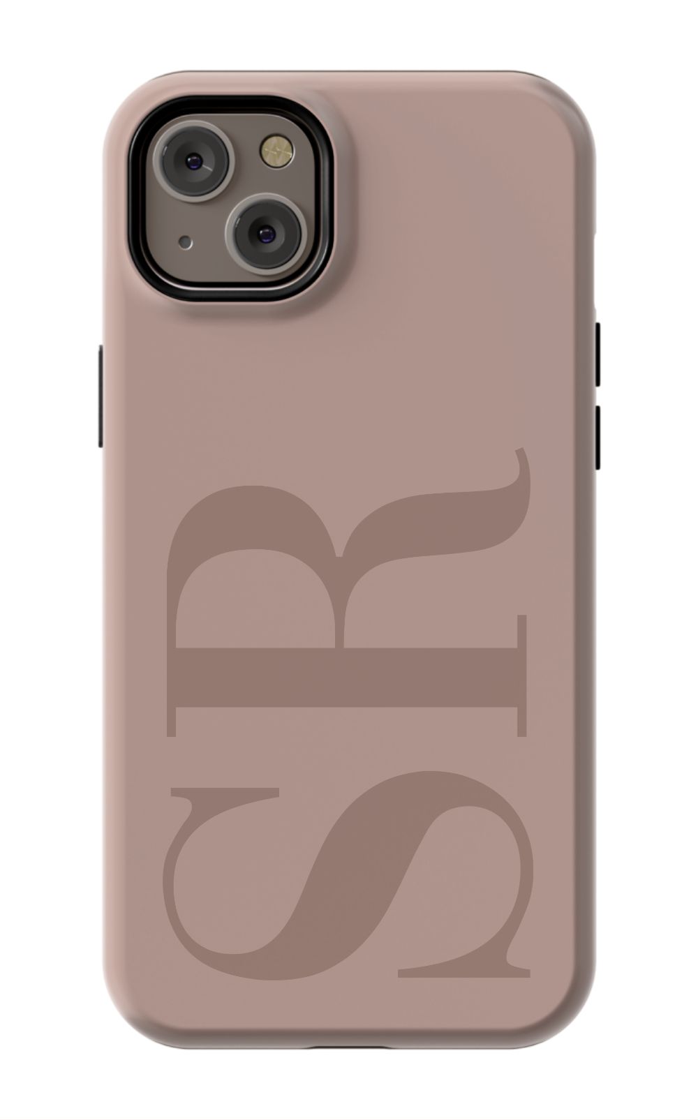Custom Initials Personalized Nude Phone Case