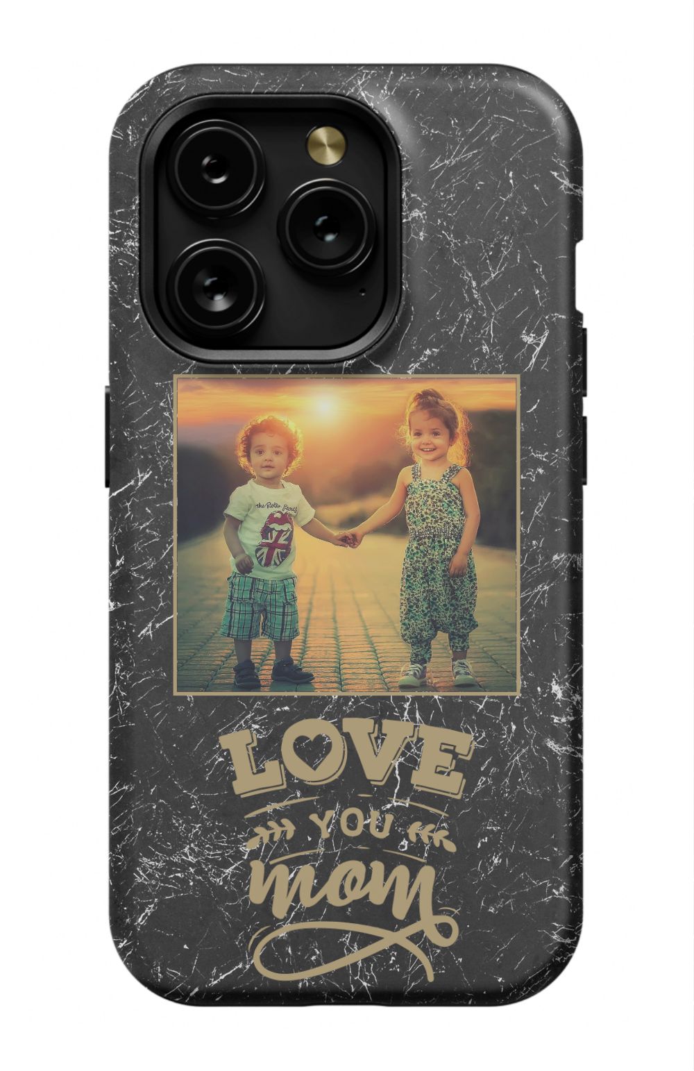 Love You Mom Photo Phone Case
