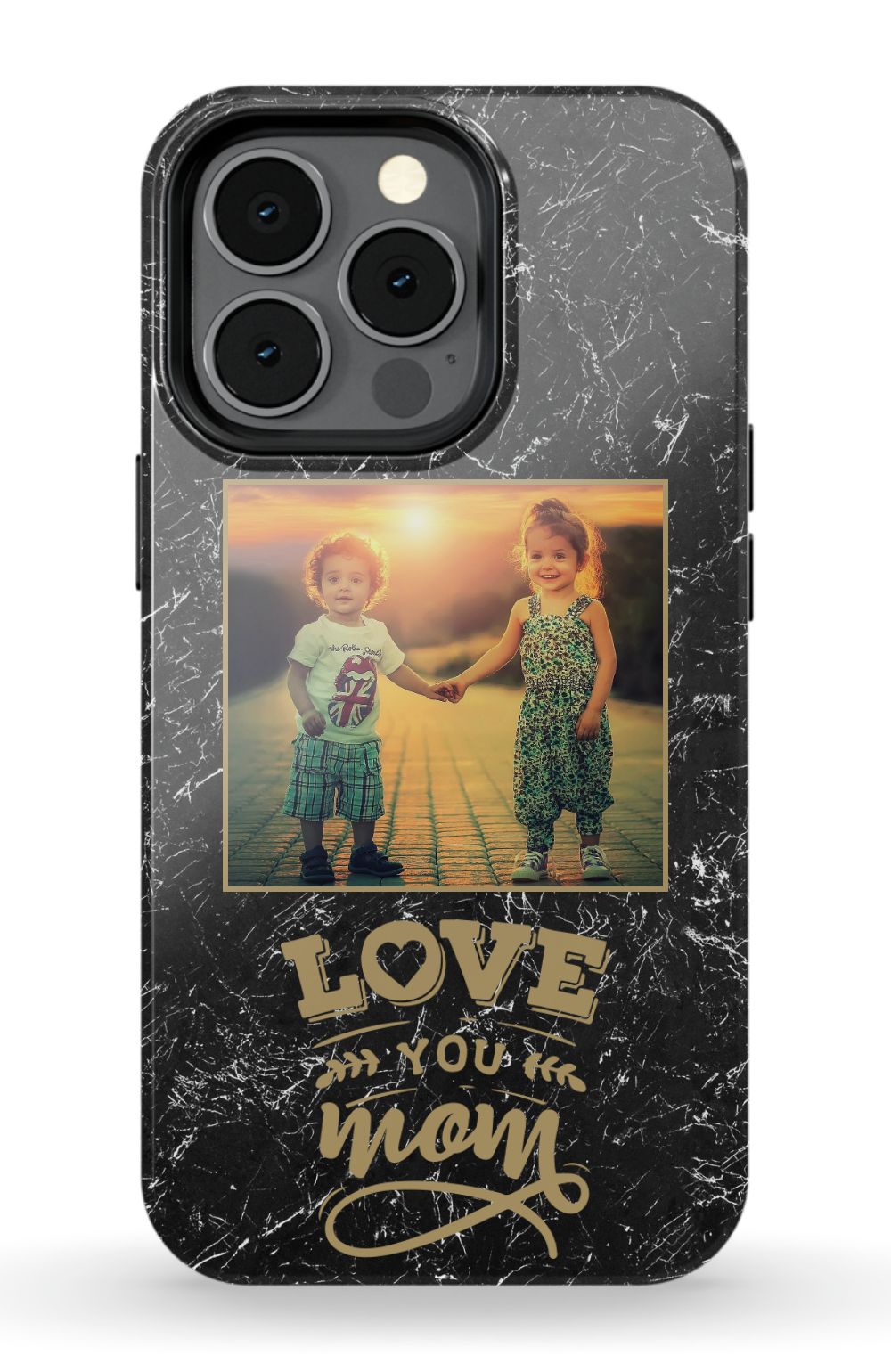 Love You Mom Photo Phone Case