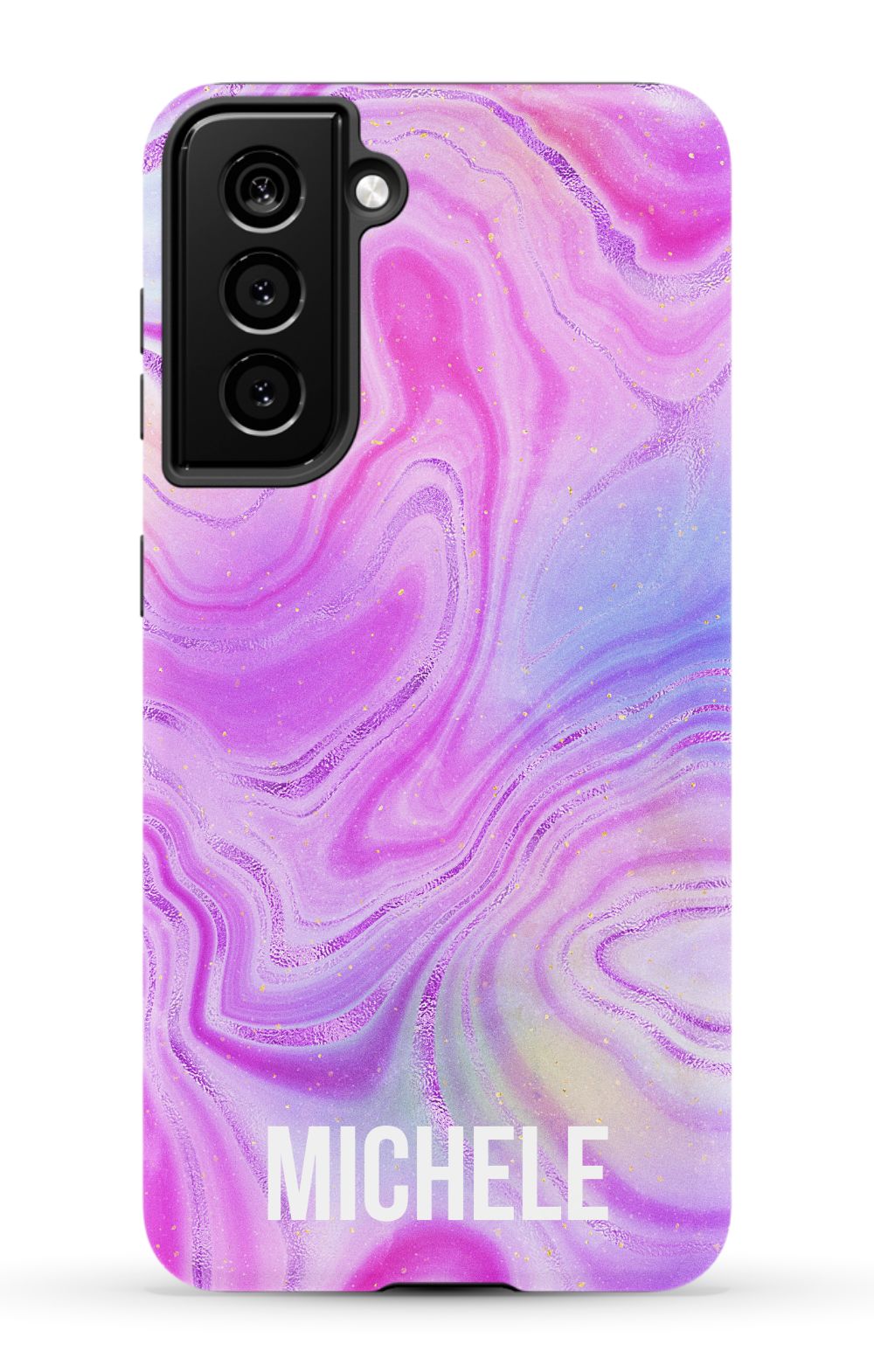 Personalized Pink Neon Emerald Phone Case