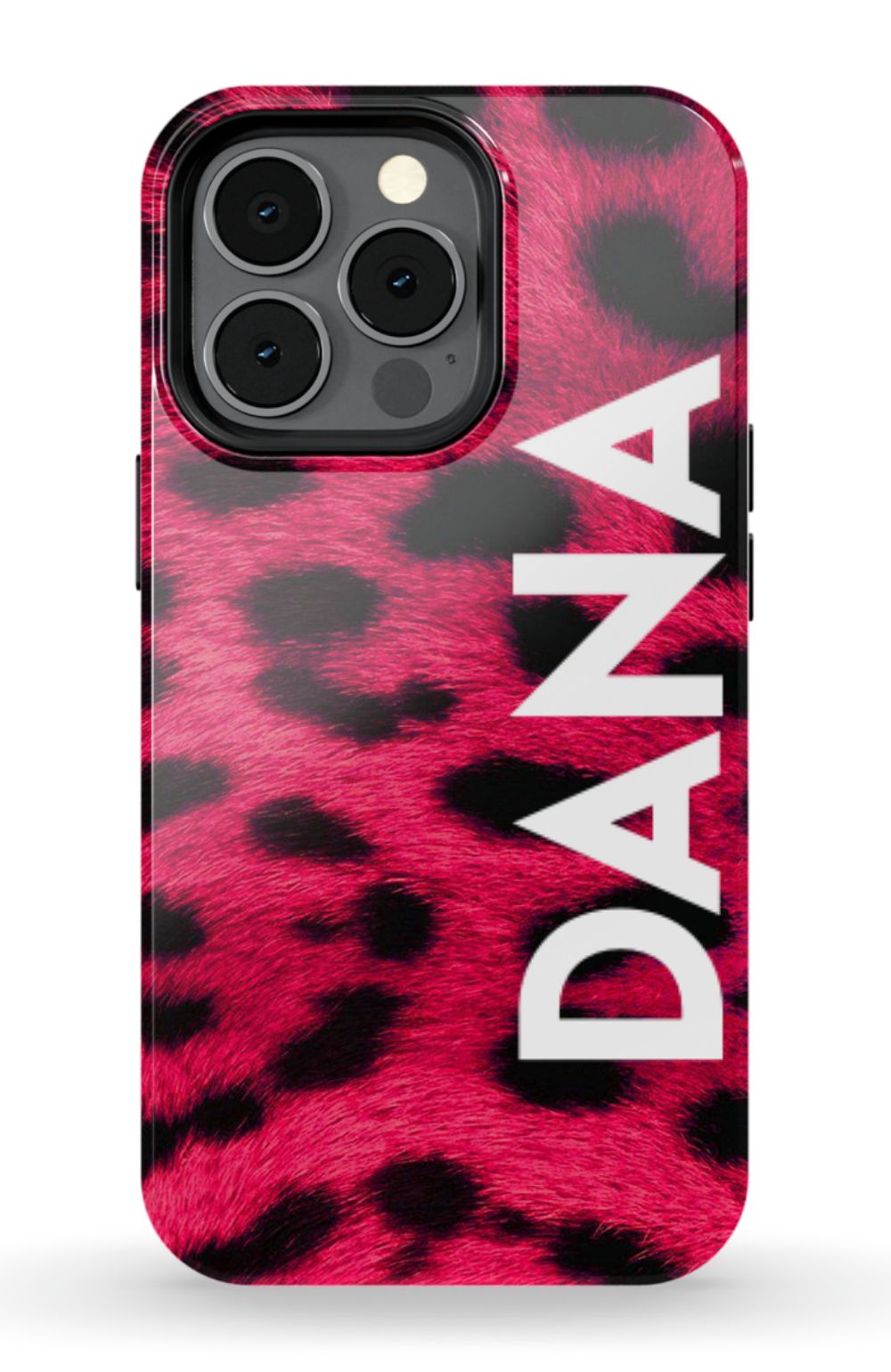 Personalized Pink Leopard Phone Case
