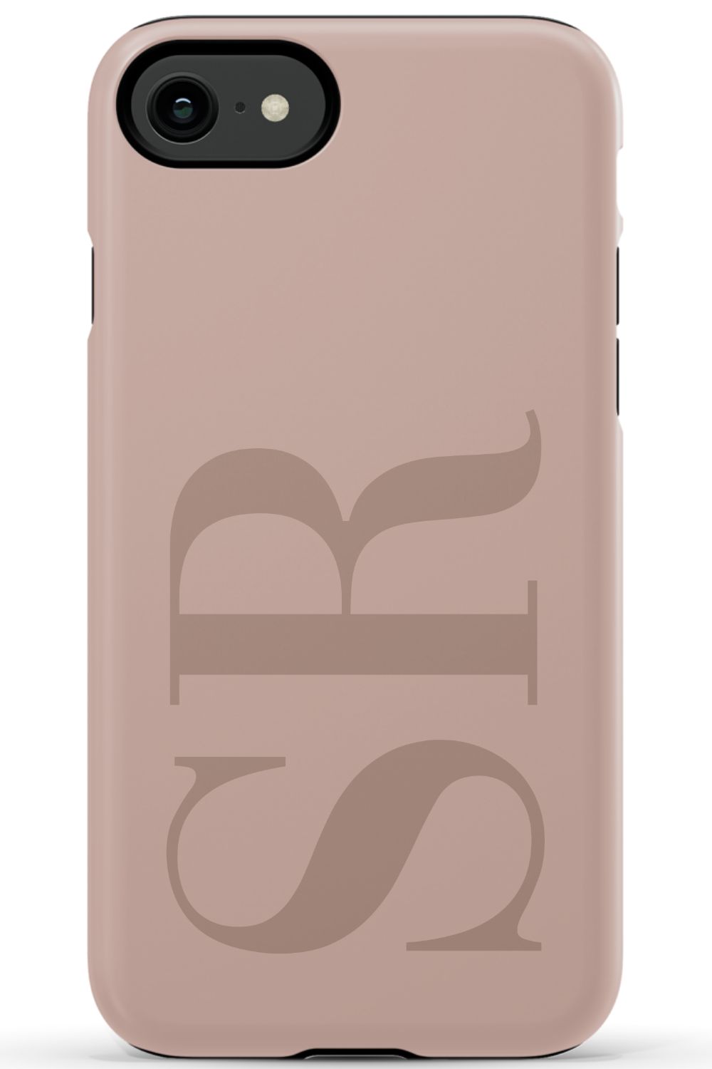 Custom Initials Personalized Nude Phone Case