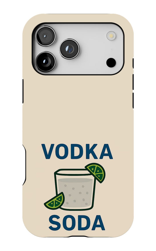 Cool Vodka Soda Design Phone Case