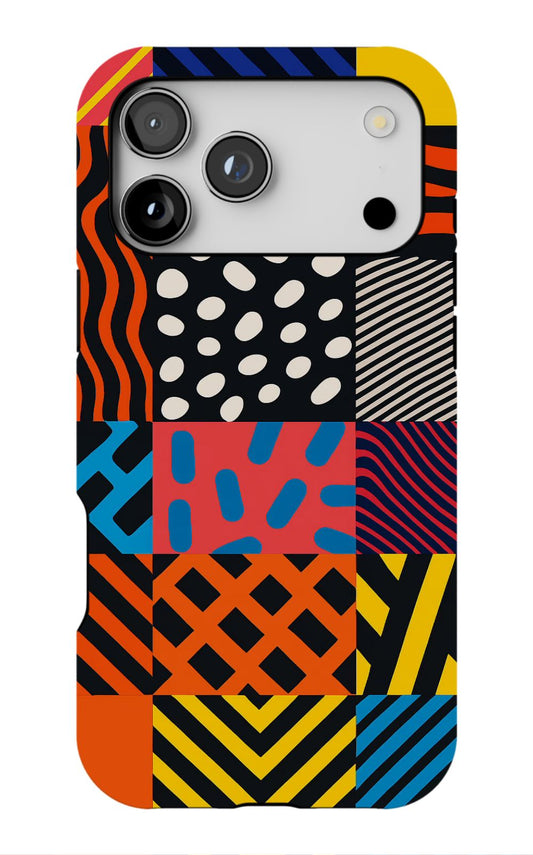 Vibrant Geometric Aesthetic Phone Case