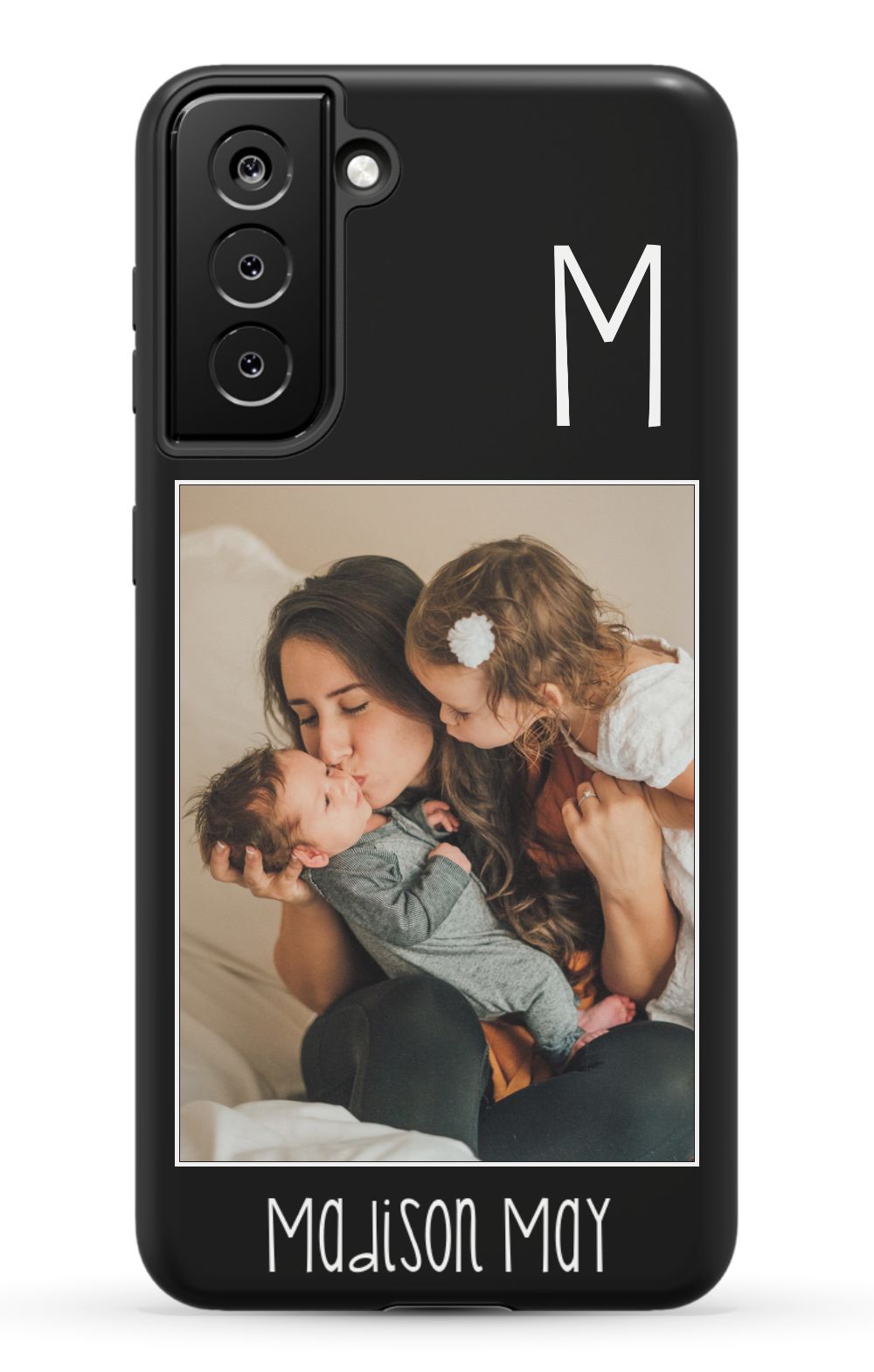 Personalized Photo with Initial Phone Case