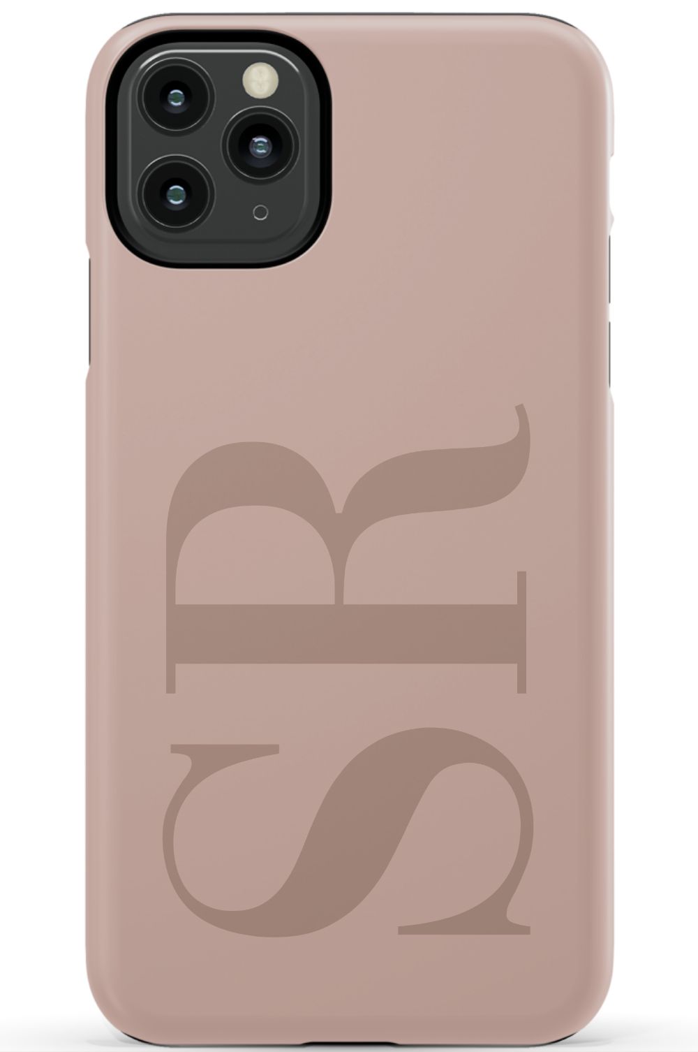 Custom Initials Personalized Nude Phone Case