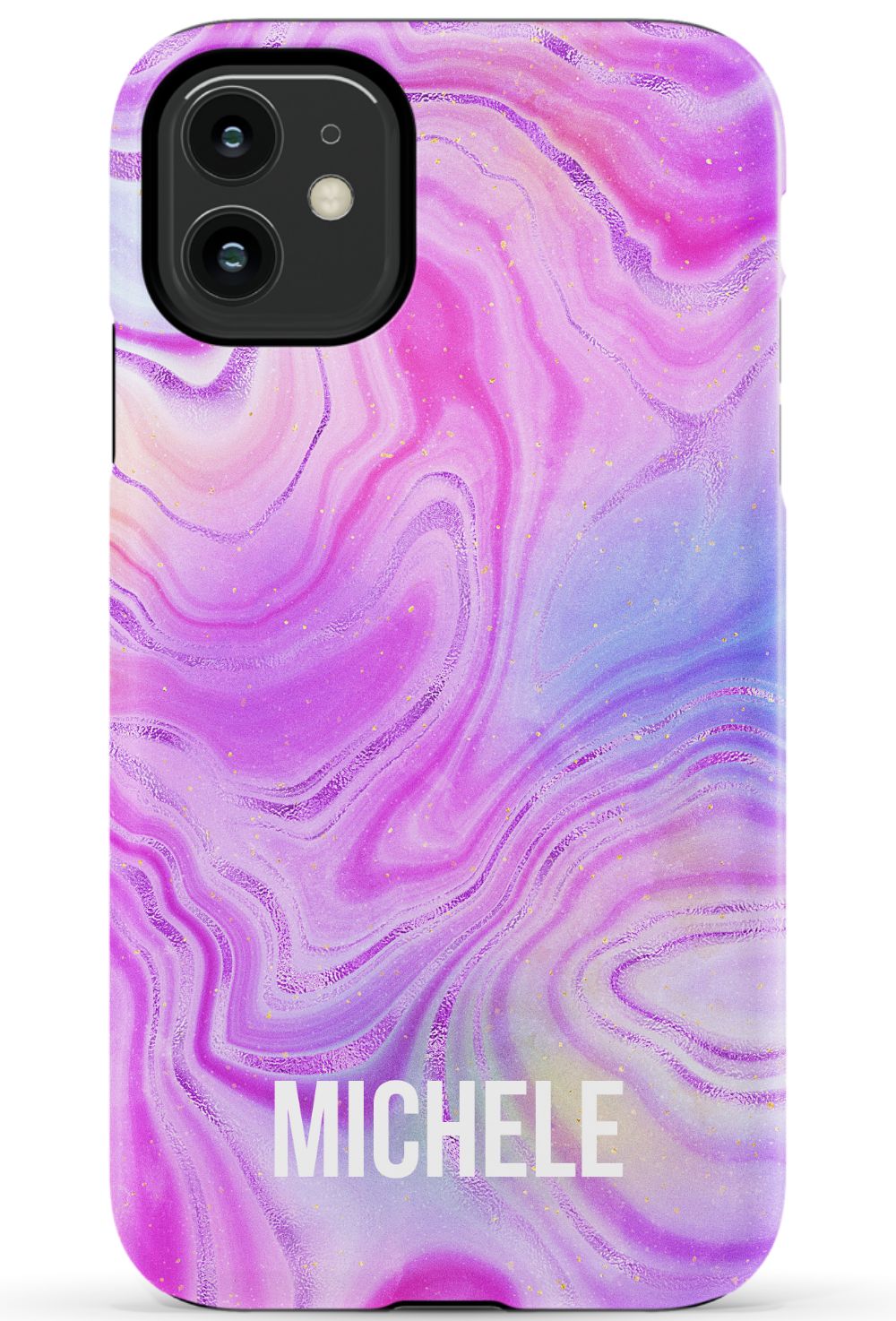Personalized Pink Neon Emerald Phone Case