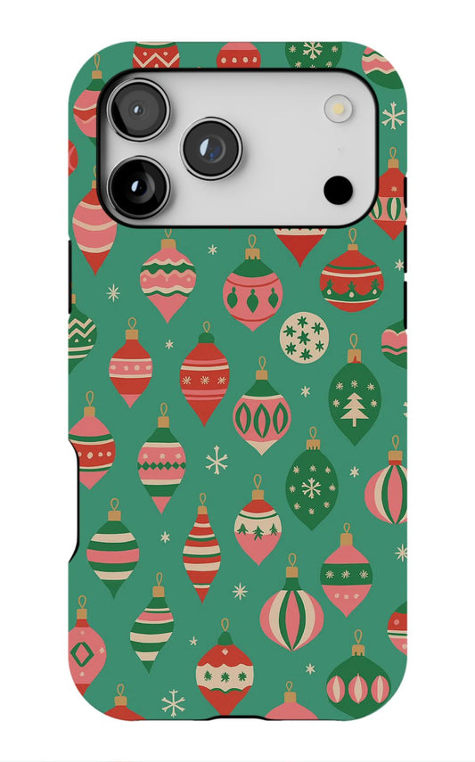 Festive Christmas Ornament Aesthetic Phone Case