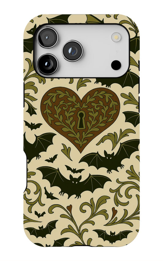 Vintage Gothic Bat Phone Case