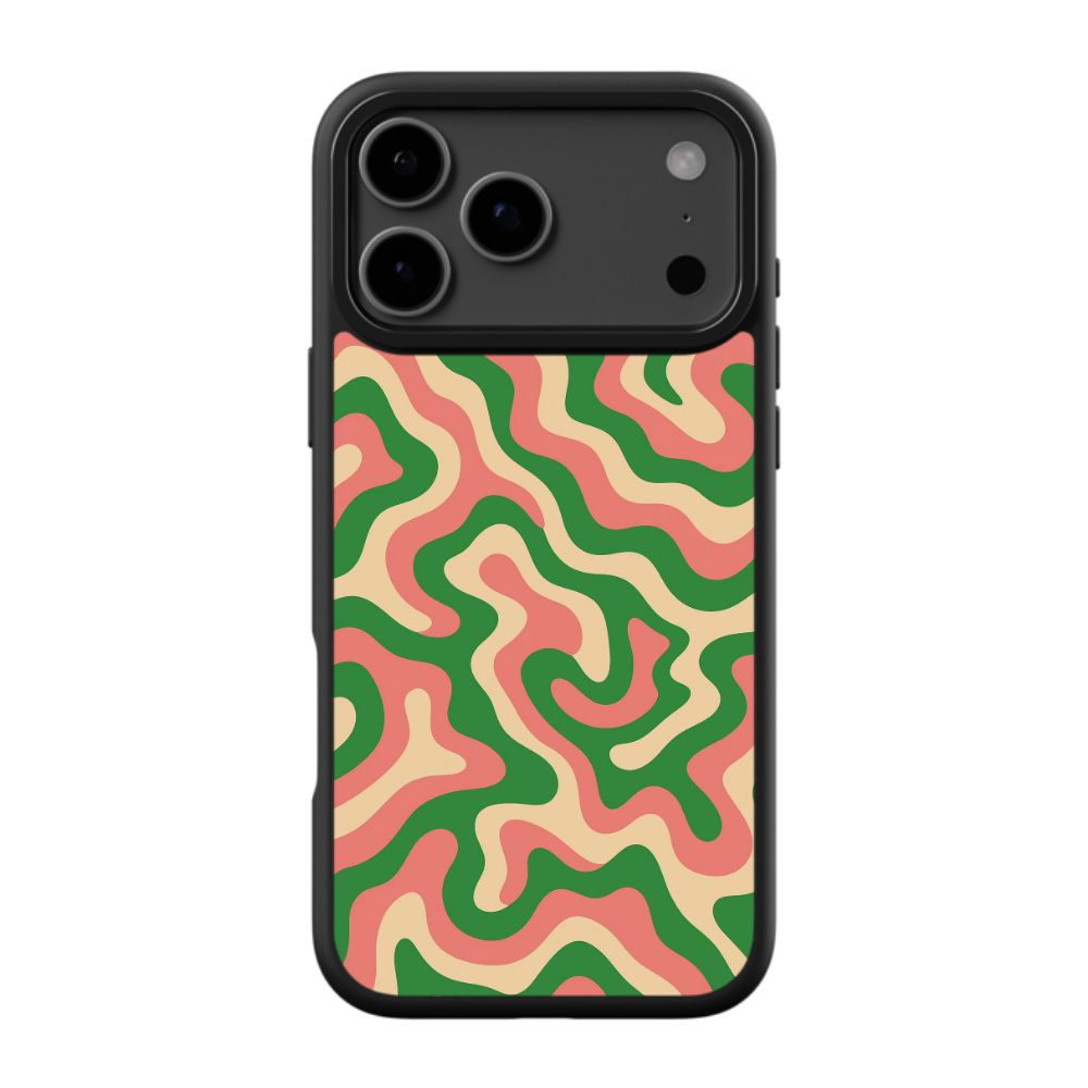Vibrant Wave Pattern Phone Case