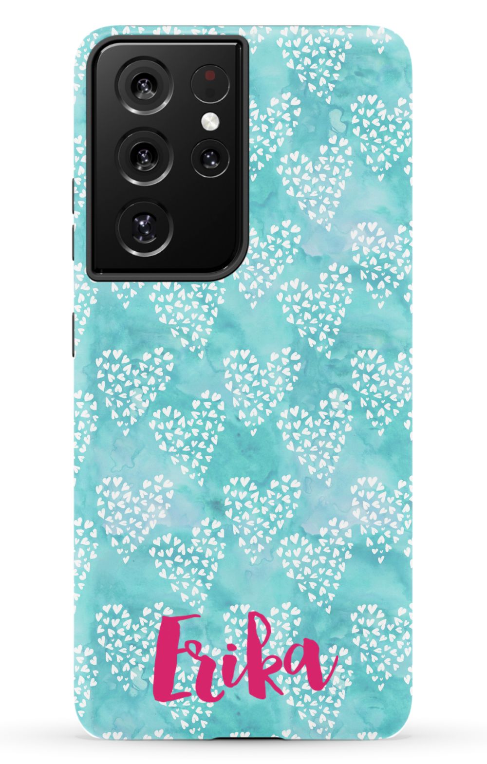 Personalized Hearts Phone Case