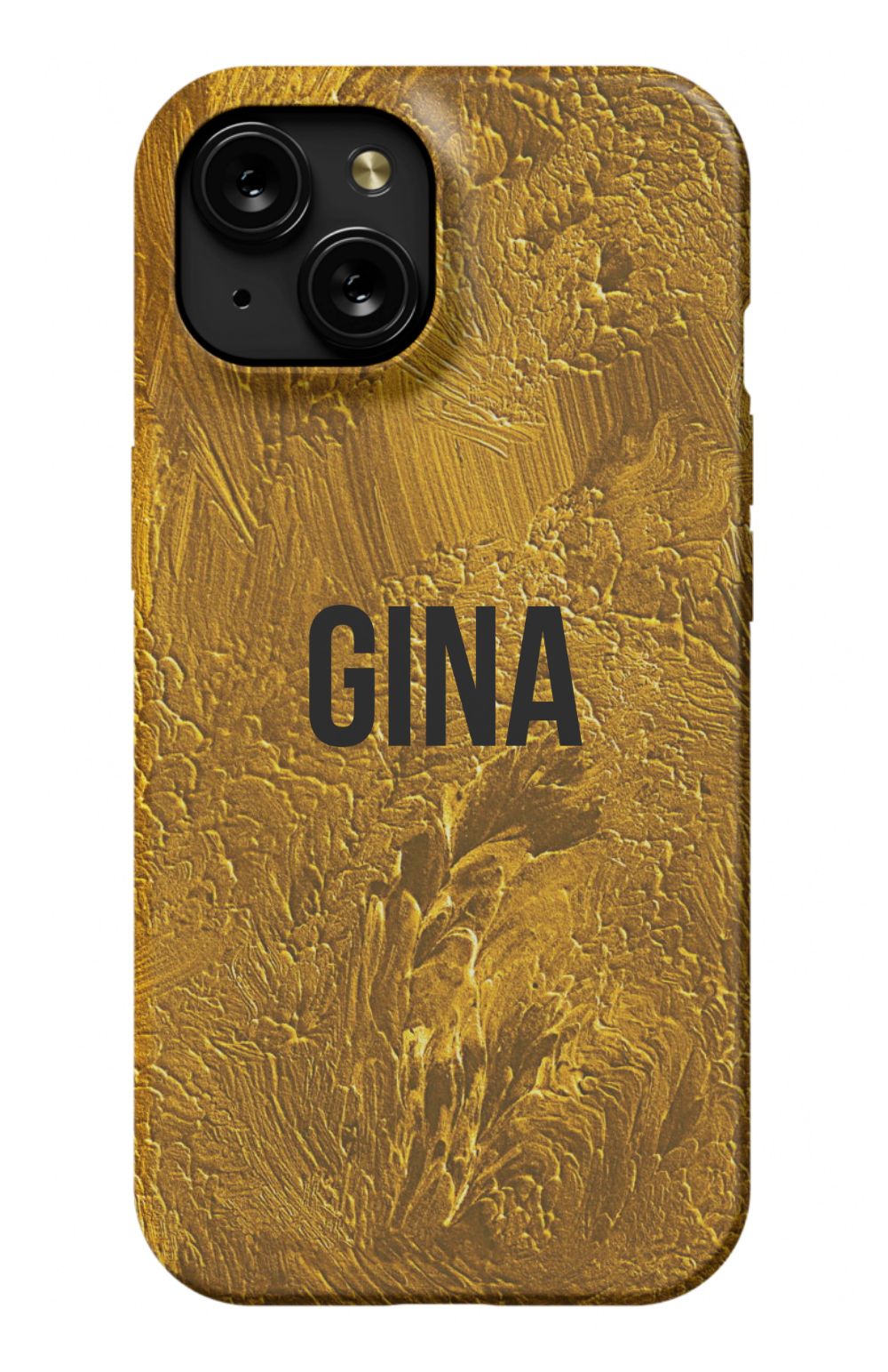 Personalized Gold Foil Phone Case