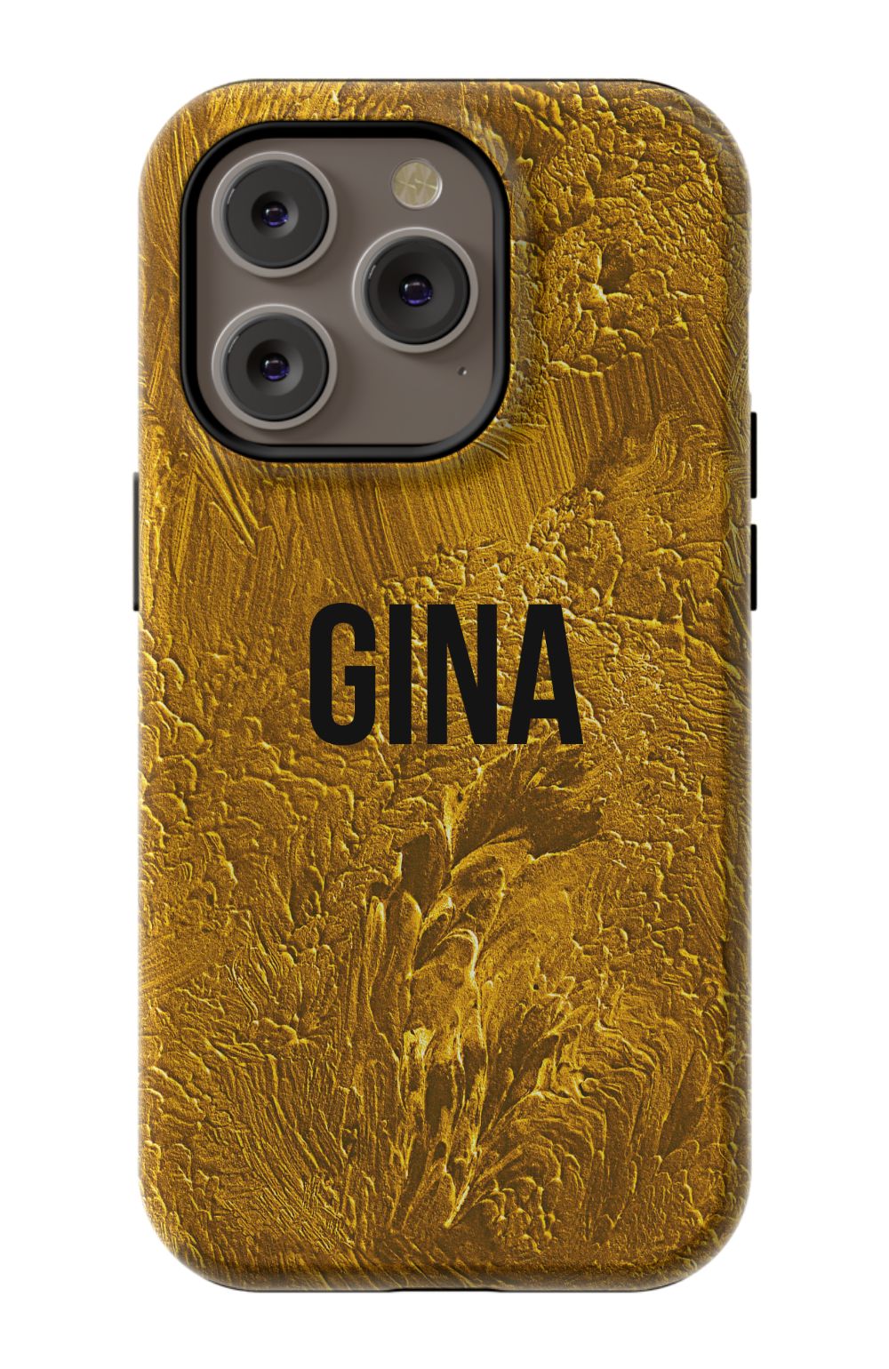 Personalized Gold Foil Phone Case