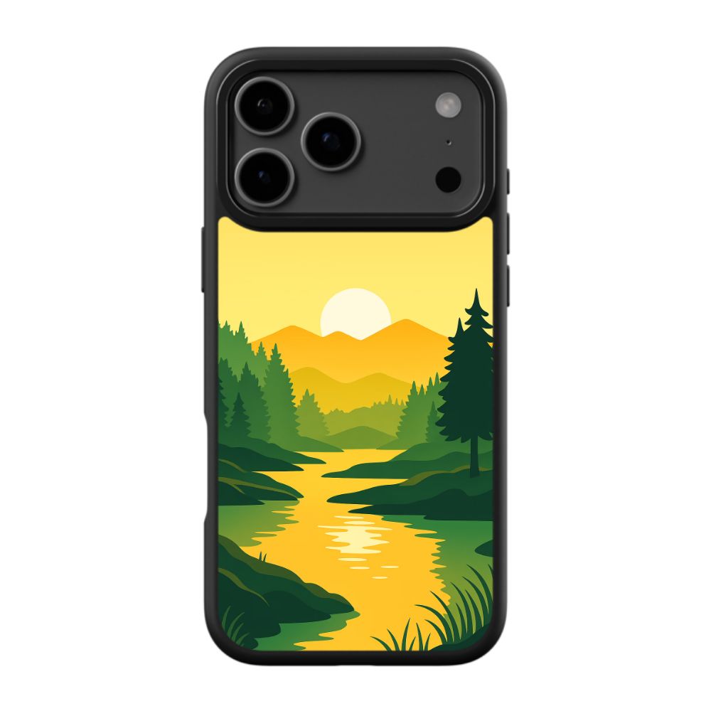 Aesthetic Nature Sunset Landscape Phone Case