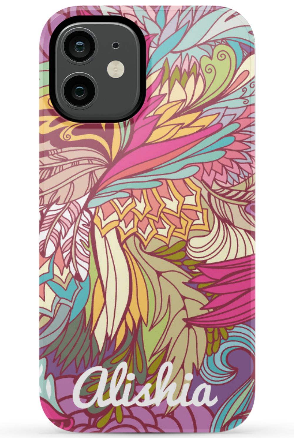 Personalized Floral Phone Case