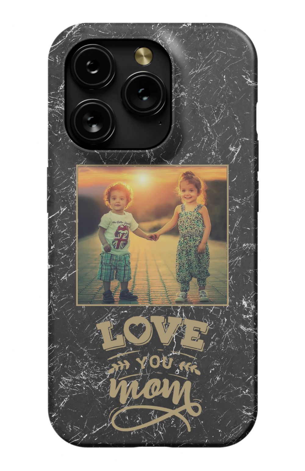 Love You Mom Photo Phone Case