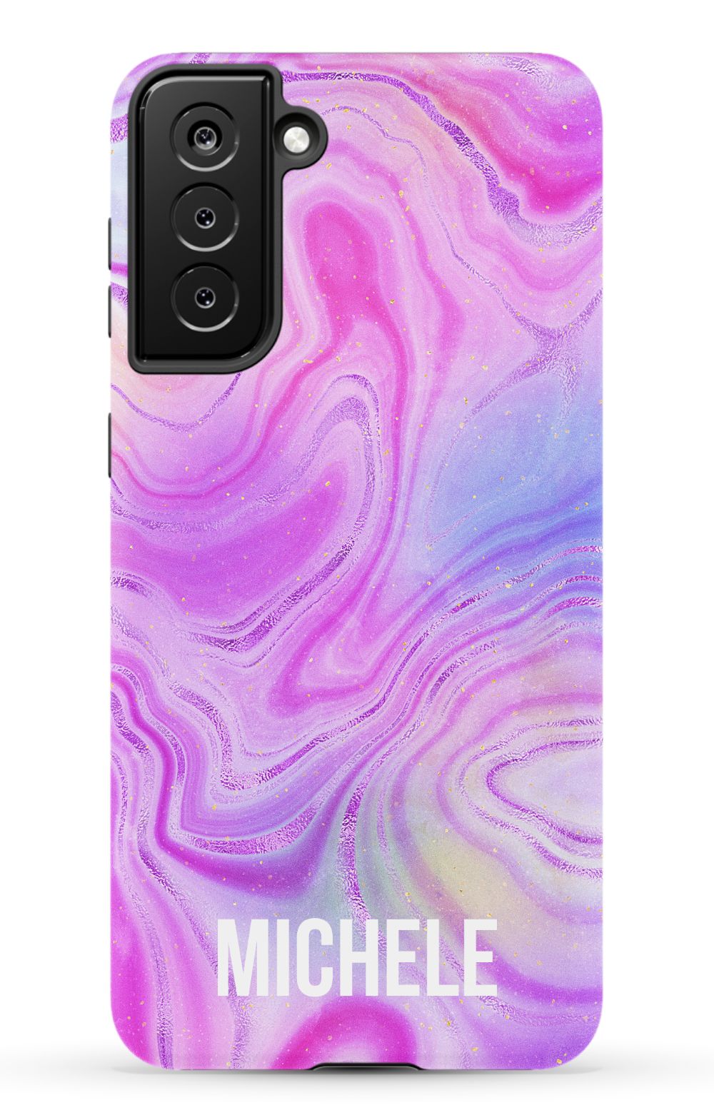 Personalized Pink Neon Emerald Phone Case