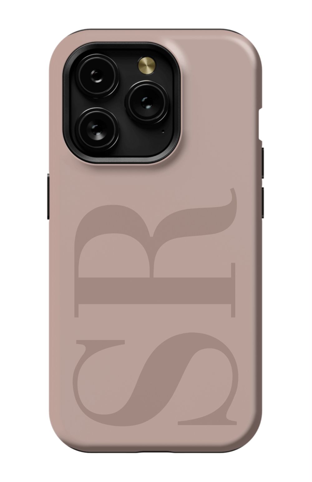 Custom Initials Personalized Nude Phone Case