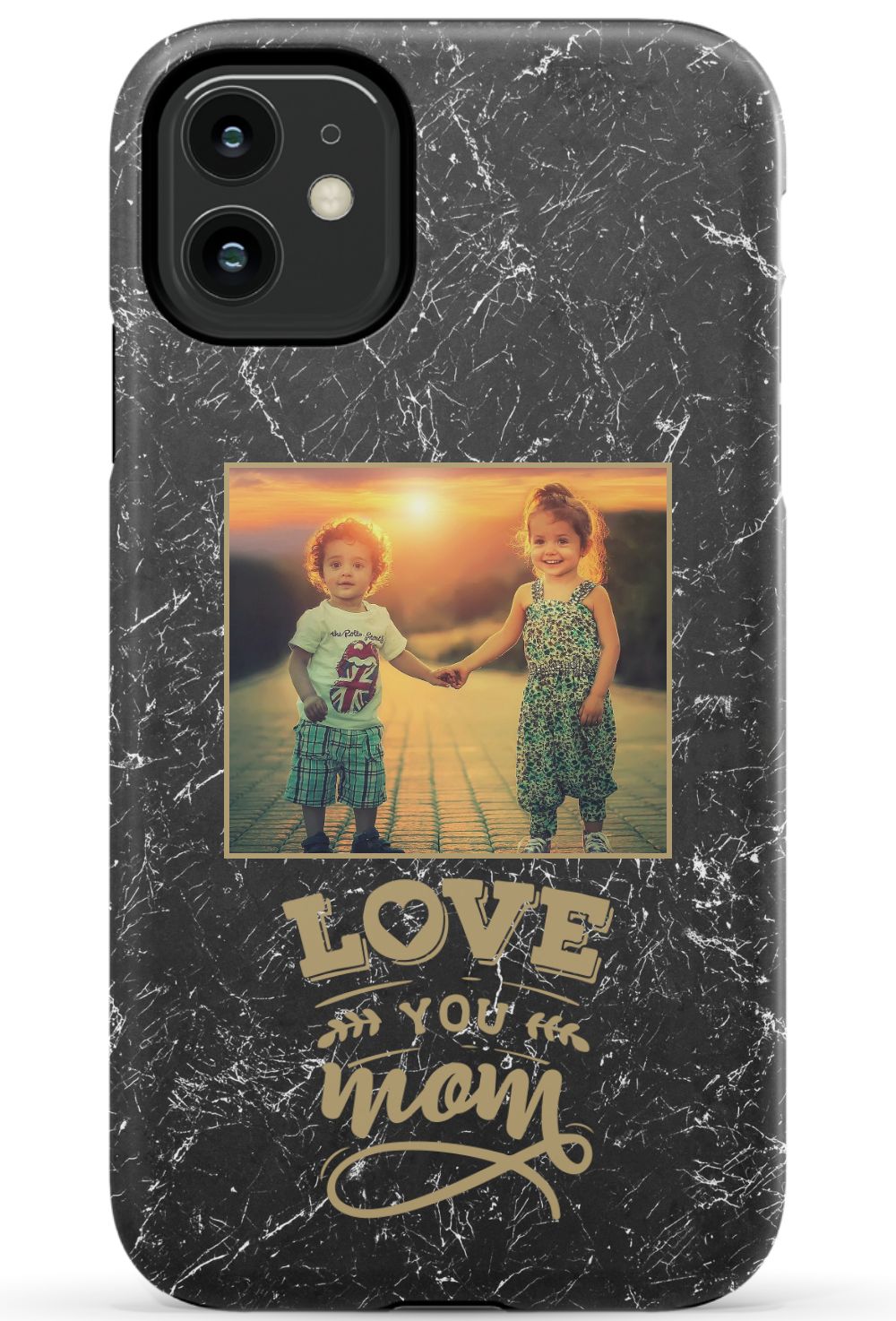 Love You Mom Photo Phone Case