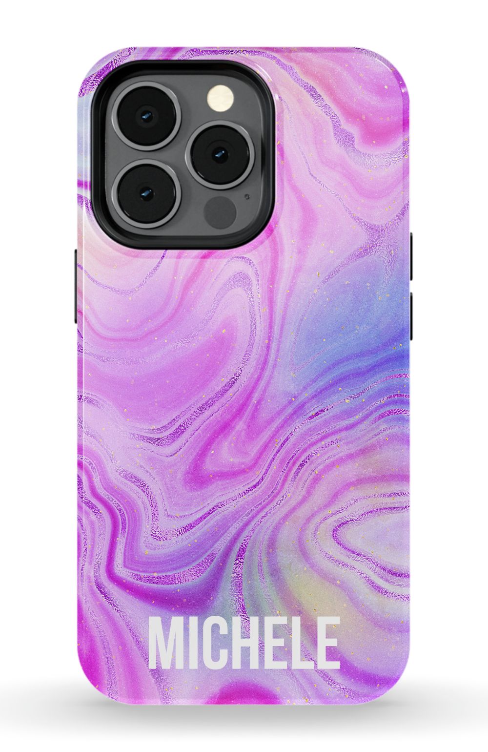 Personalized Pink Neon Emerald Phone Case