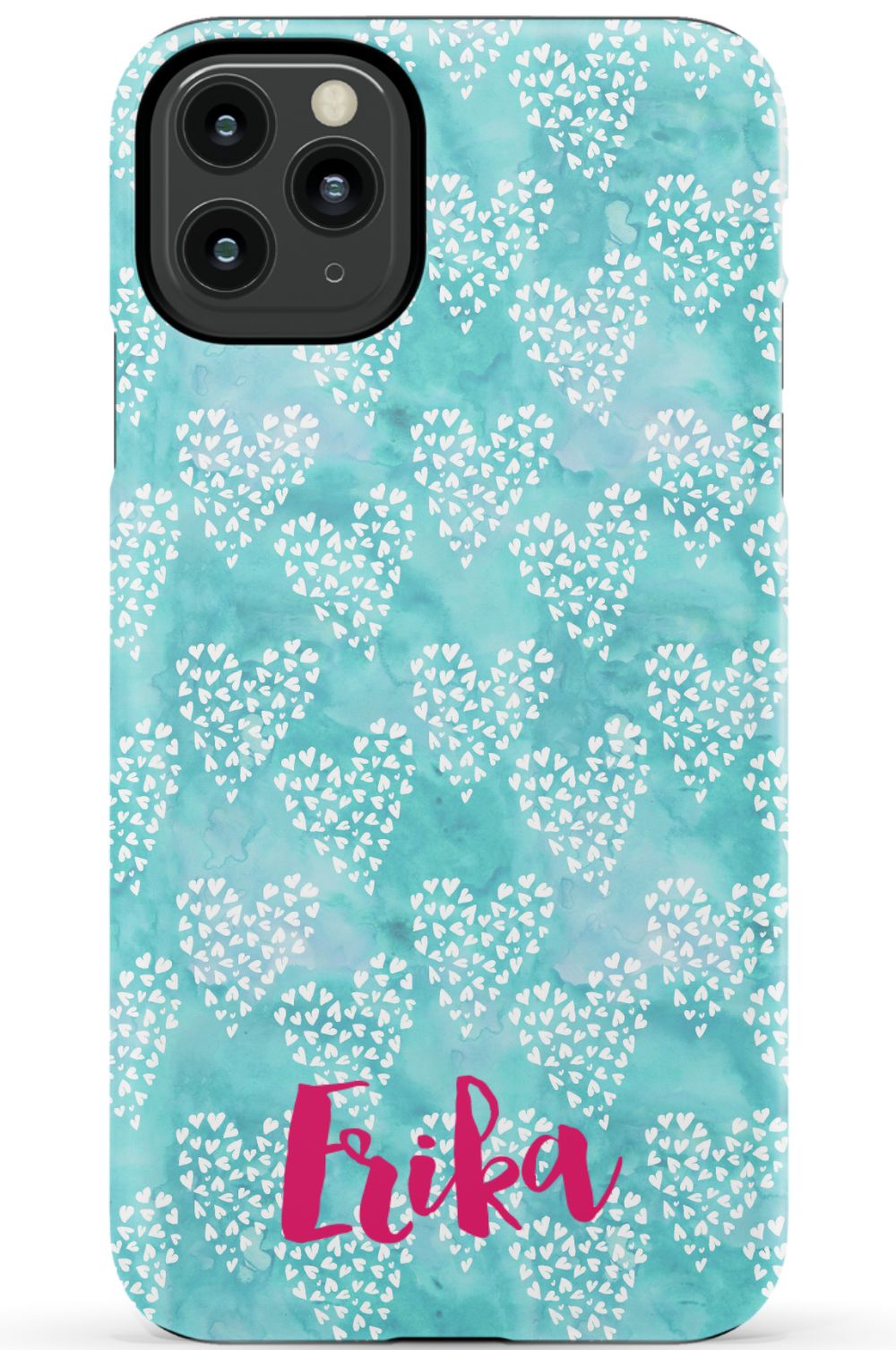 Personalized Hearts Phone Case