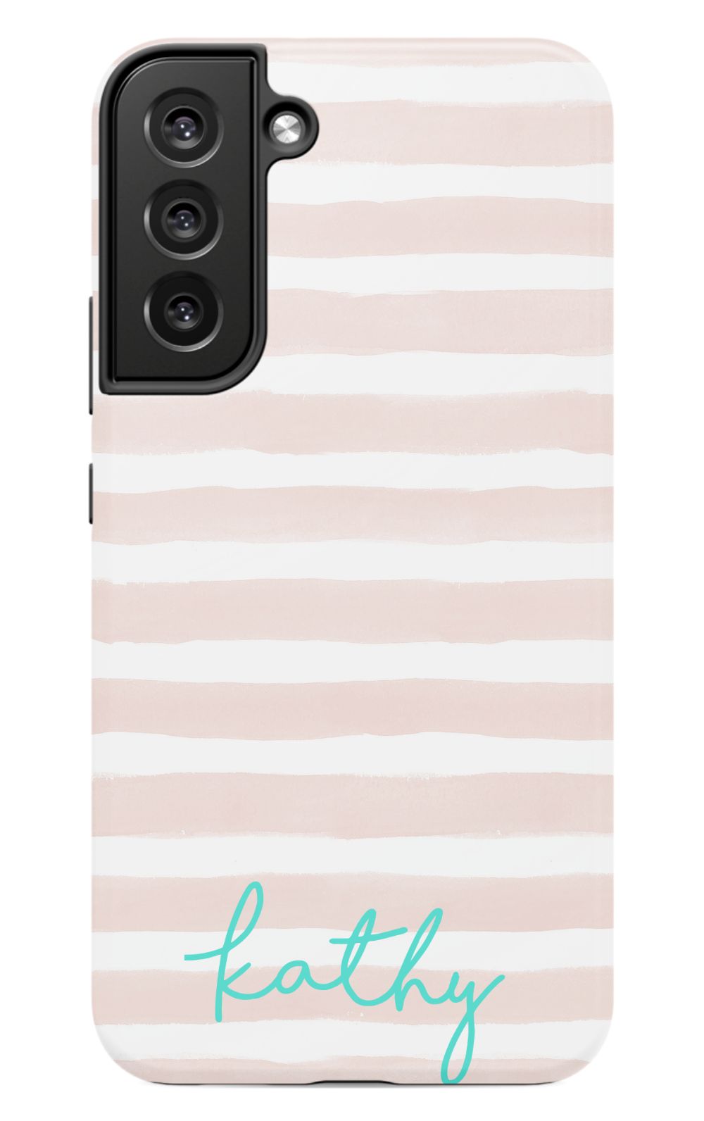 Personalized Pink Watercolor Phone Case