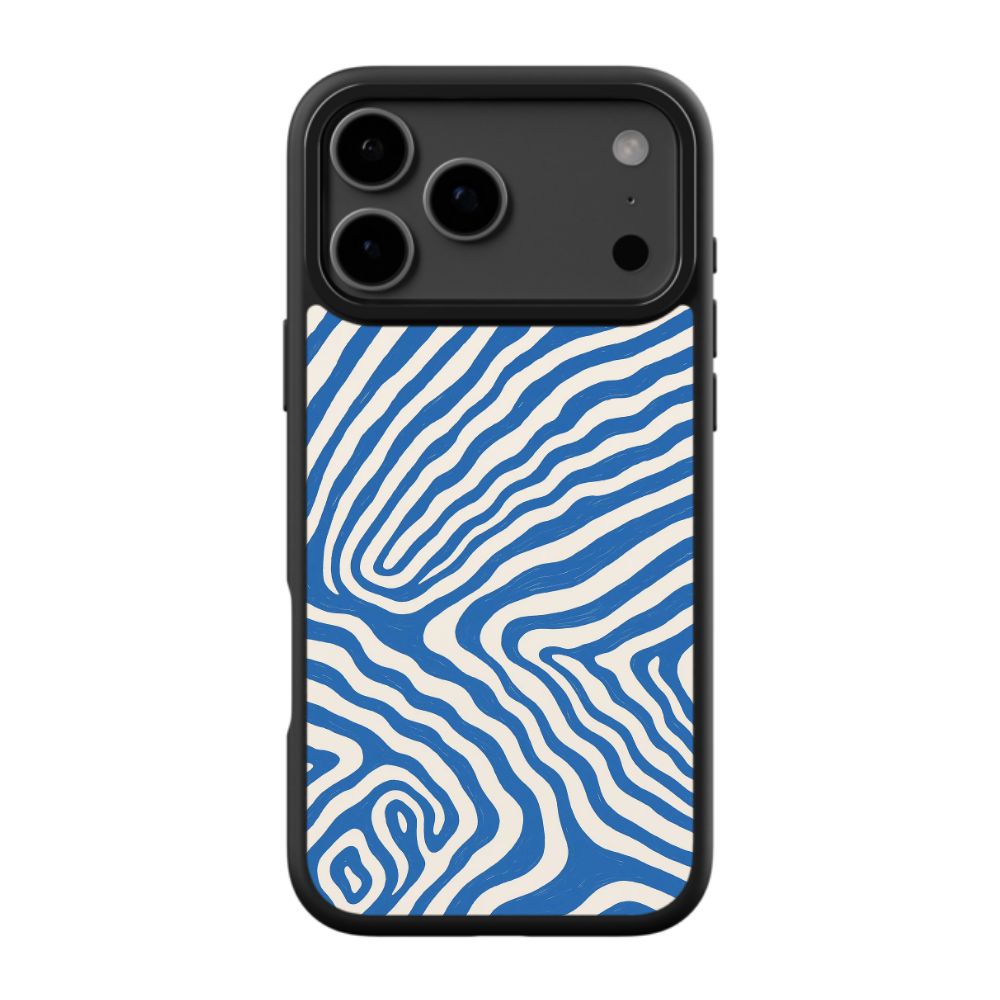 Blue Wave Aesthetic Phone Case