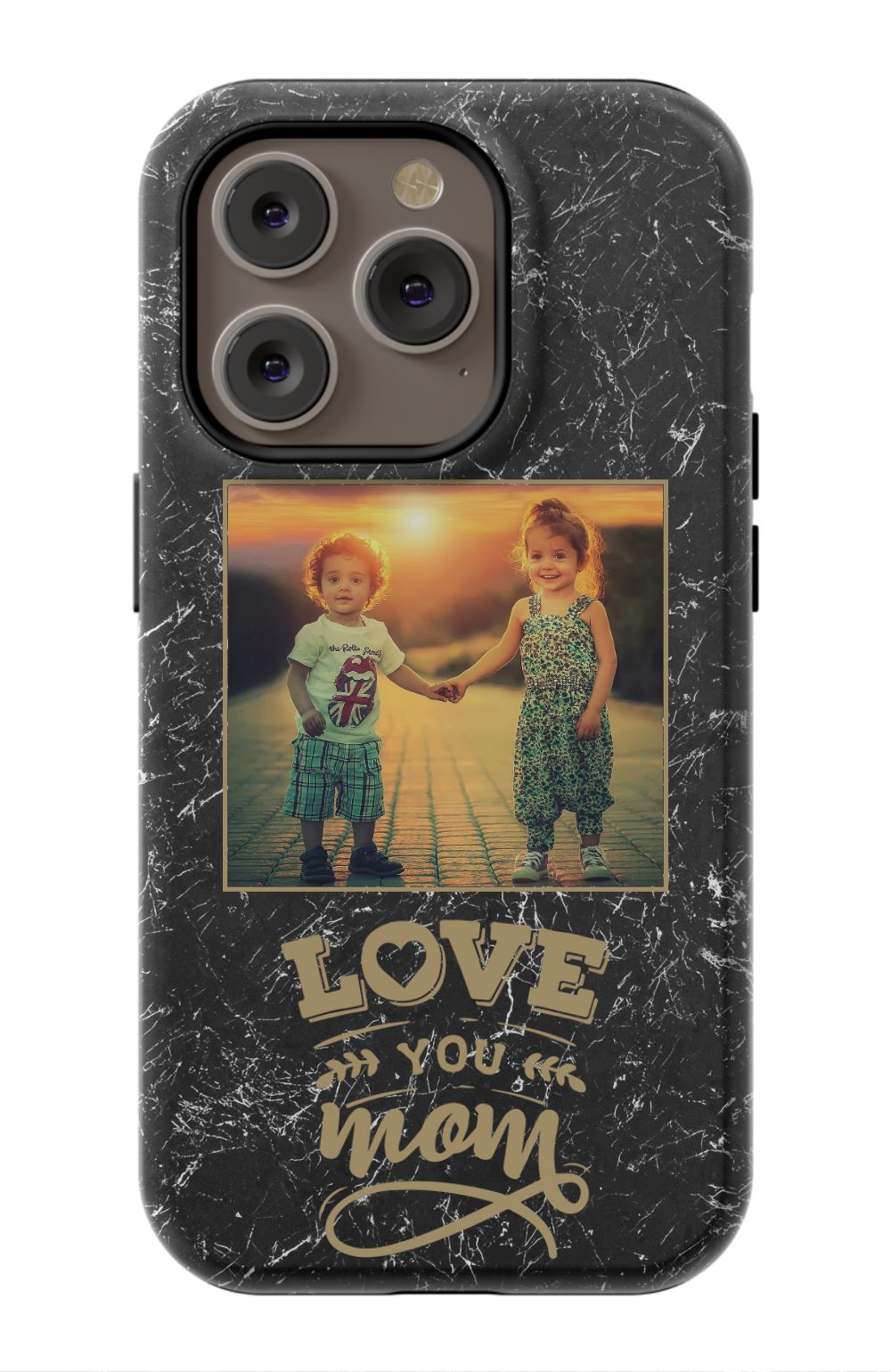 Love You Mom Photo Phone Case