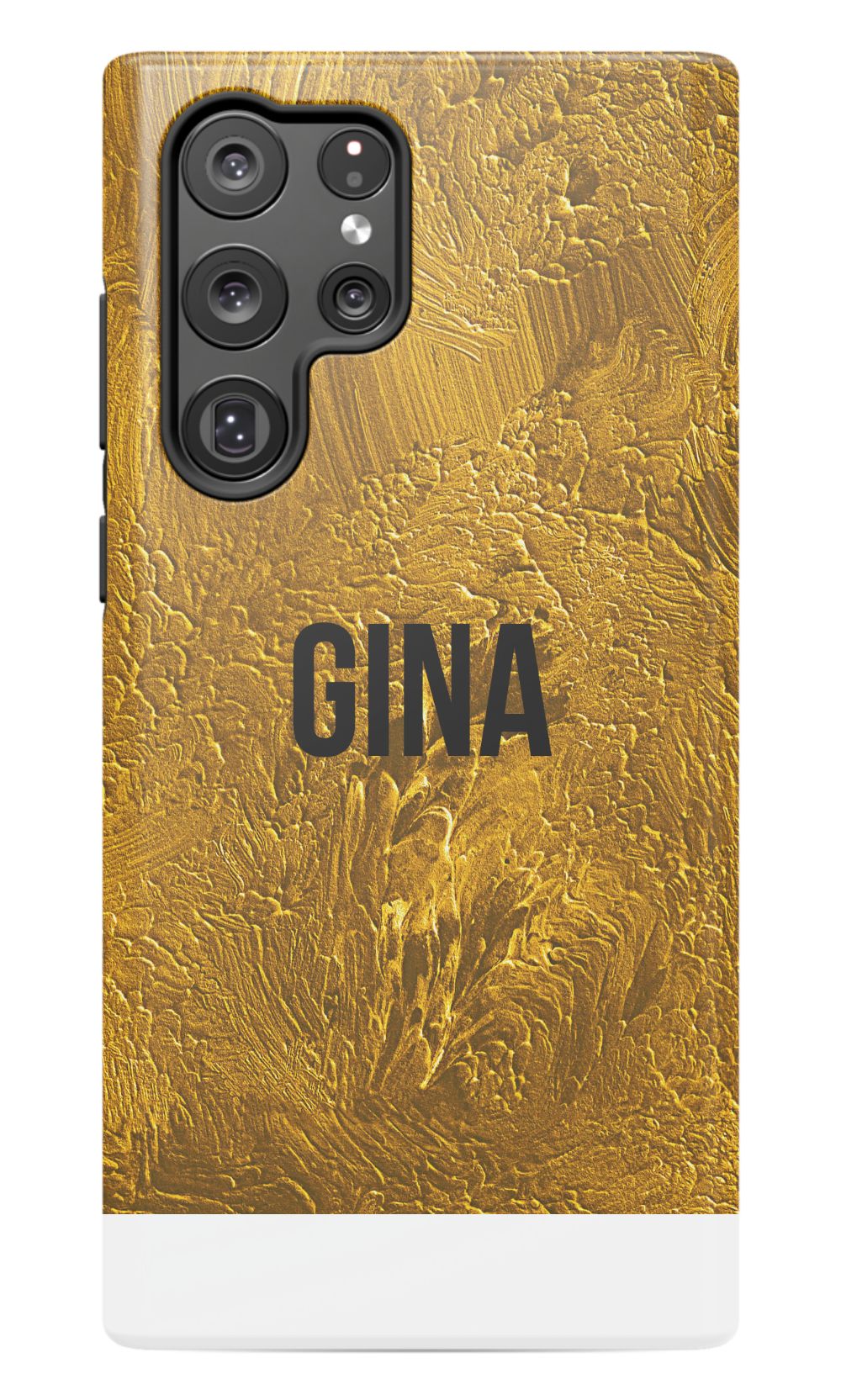 Personalized Gold Foil Phone Case