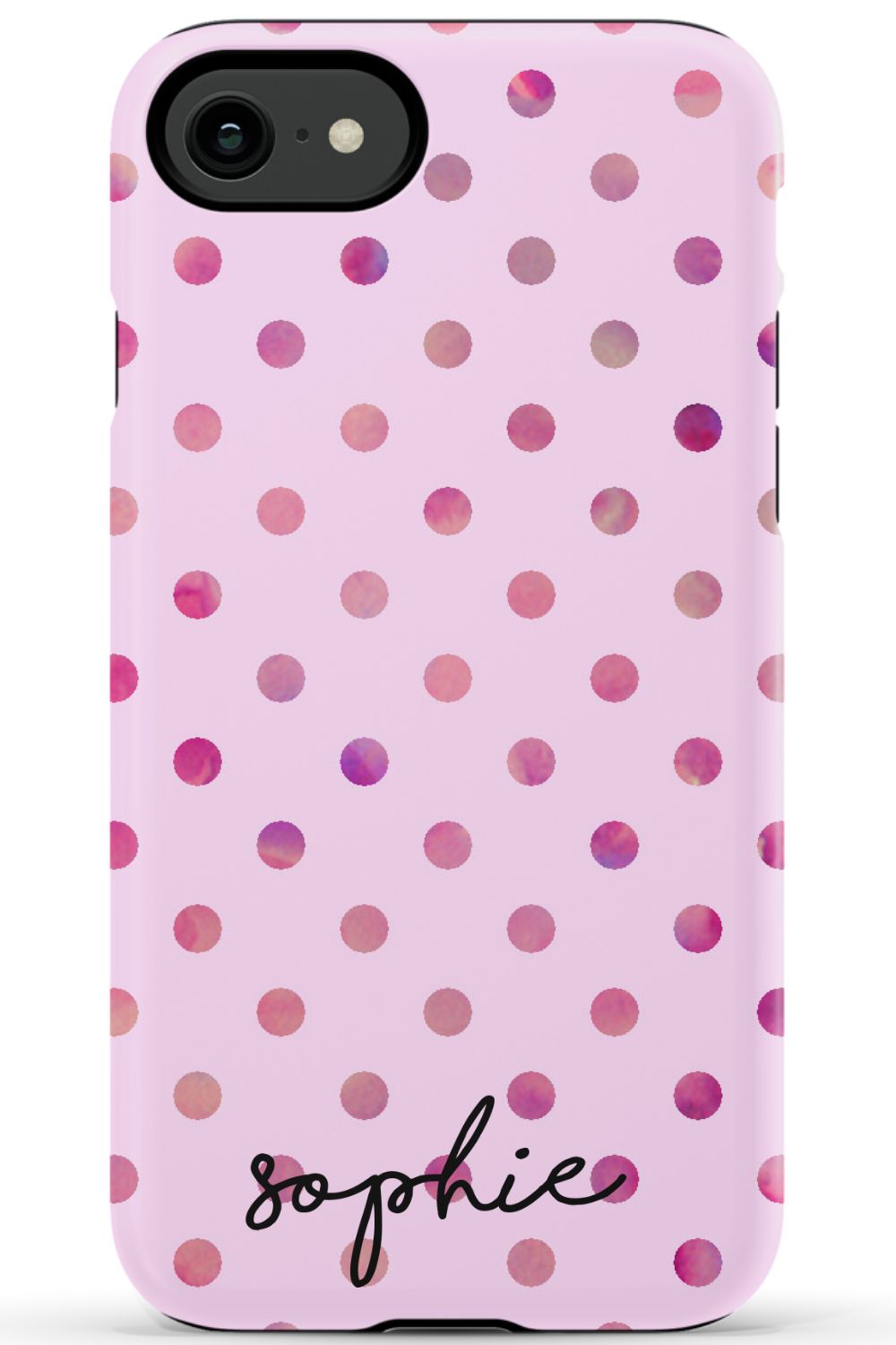 Personalized Colorful Polka Phone Case