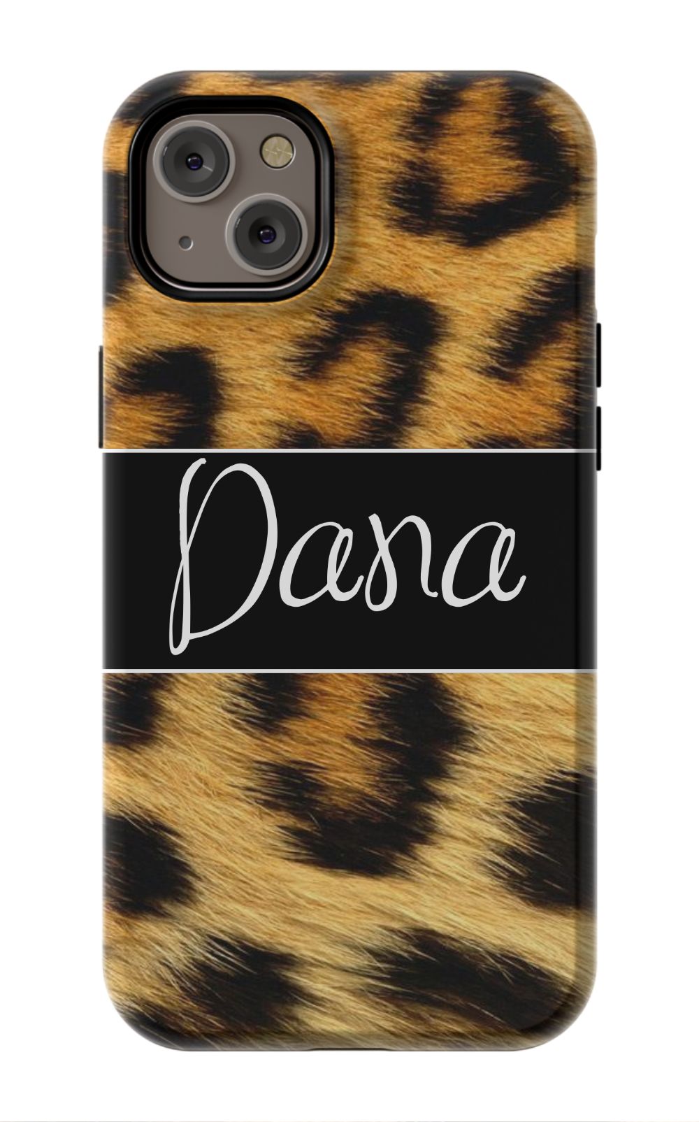Personalized Leopard Fur Phone Case