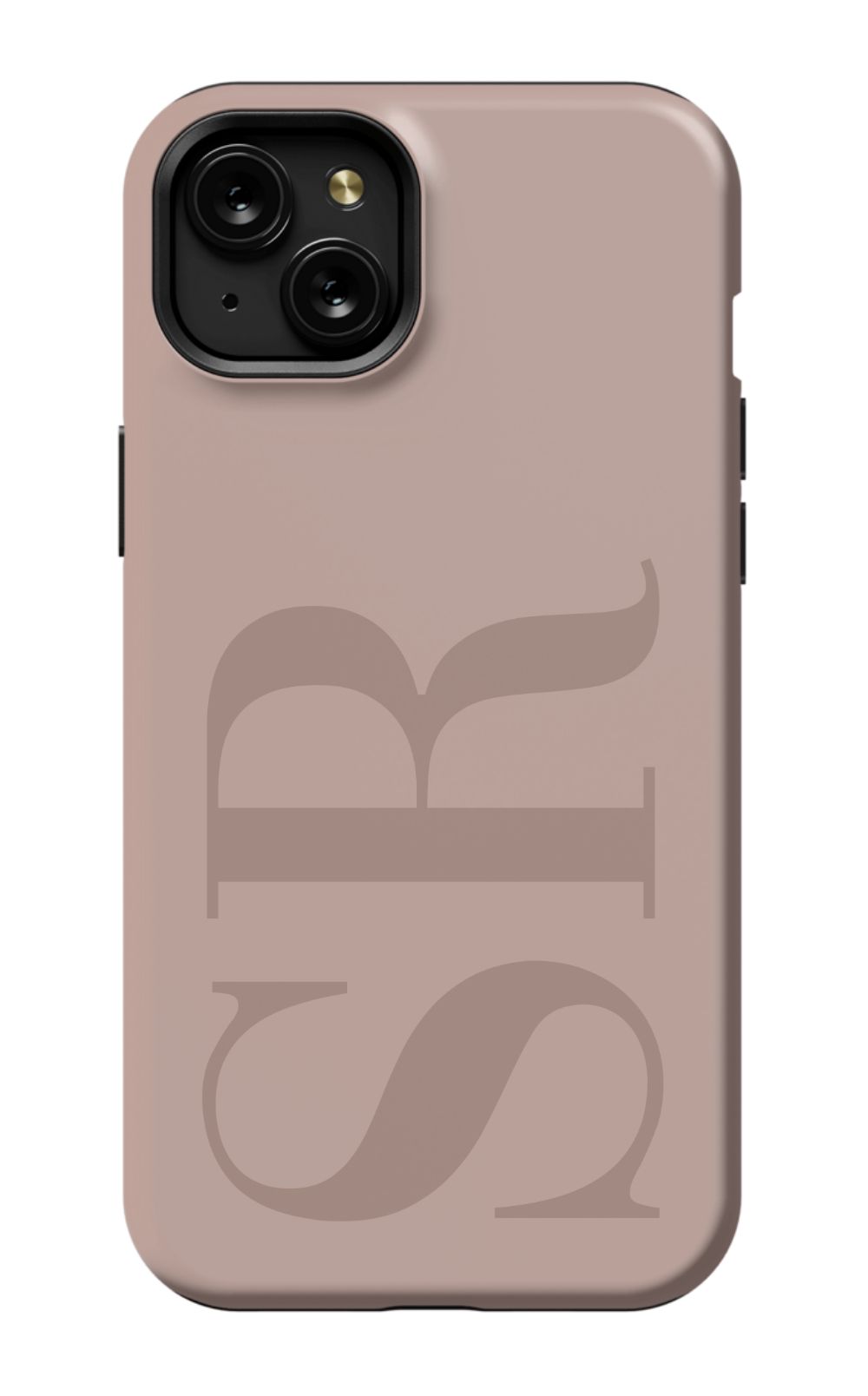 Custom Initials Personalized Nude Phone Case