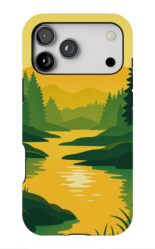 Aesthetic Nature Sunset Landscape Phone Case