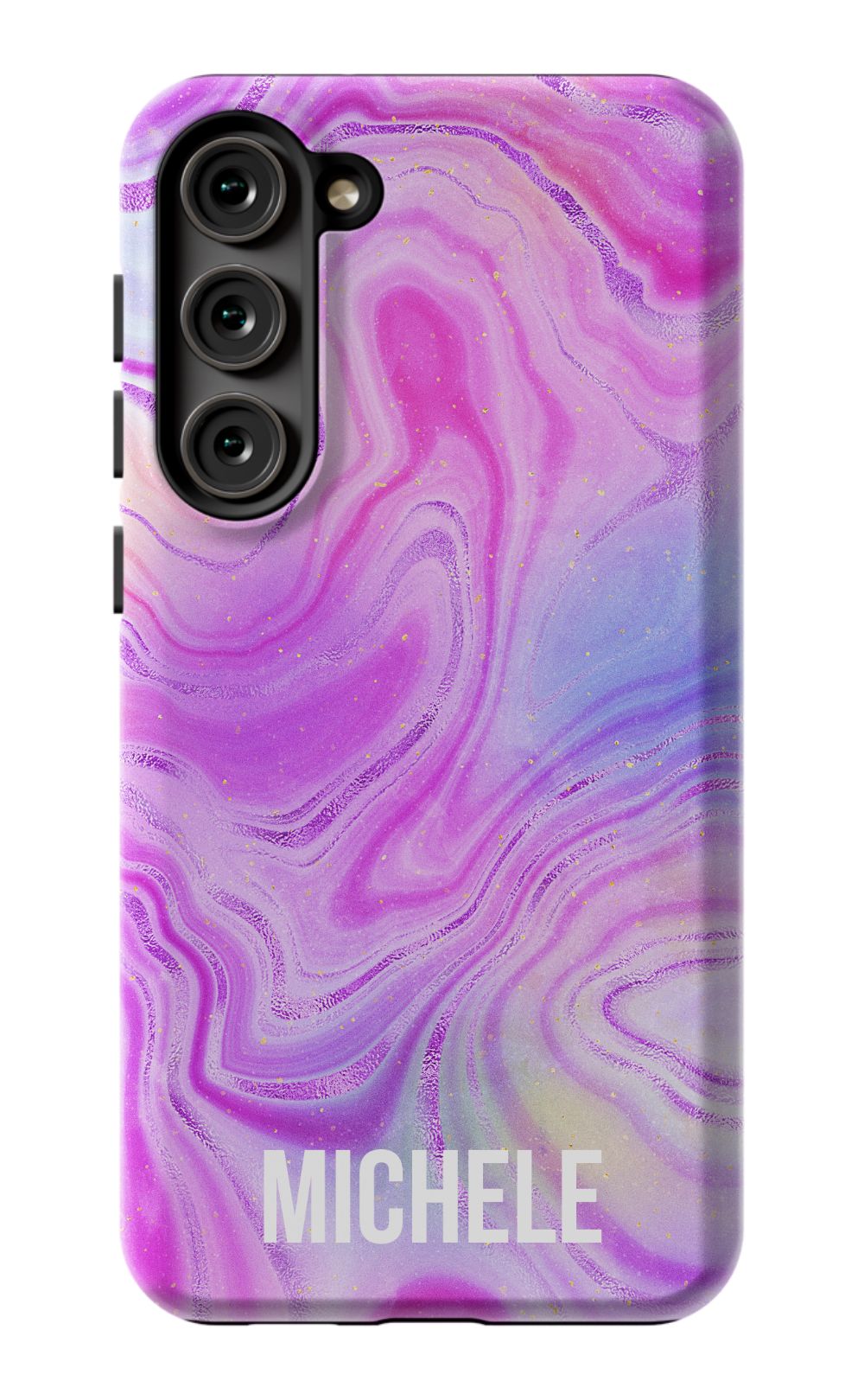 Personalized Pink Neon Emerald Phone Case