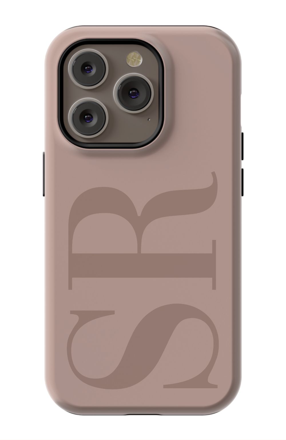 Custom Initials Personalized Nude Phone Case