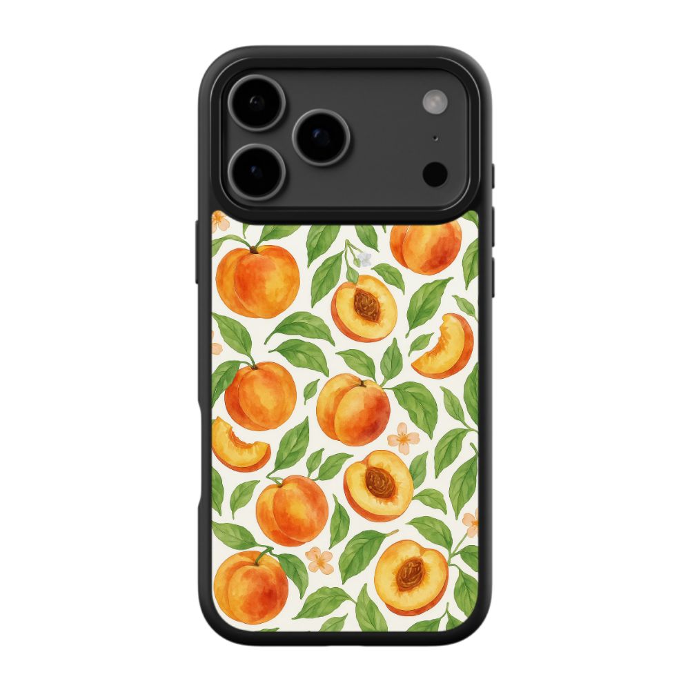 Peach Aesthetic iPhone Case