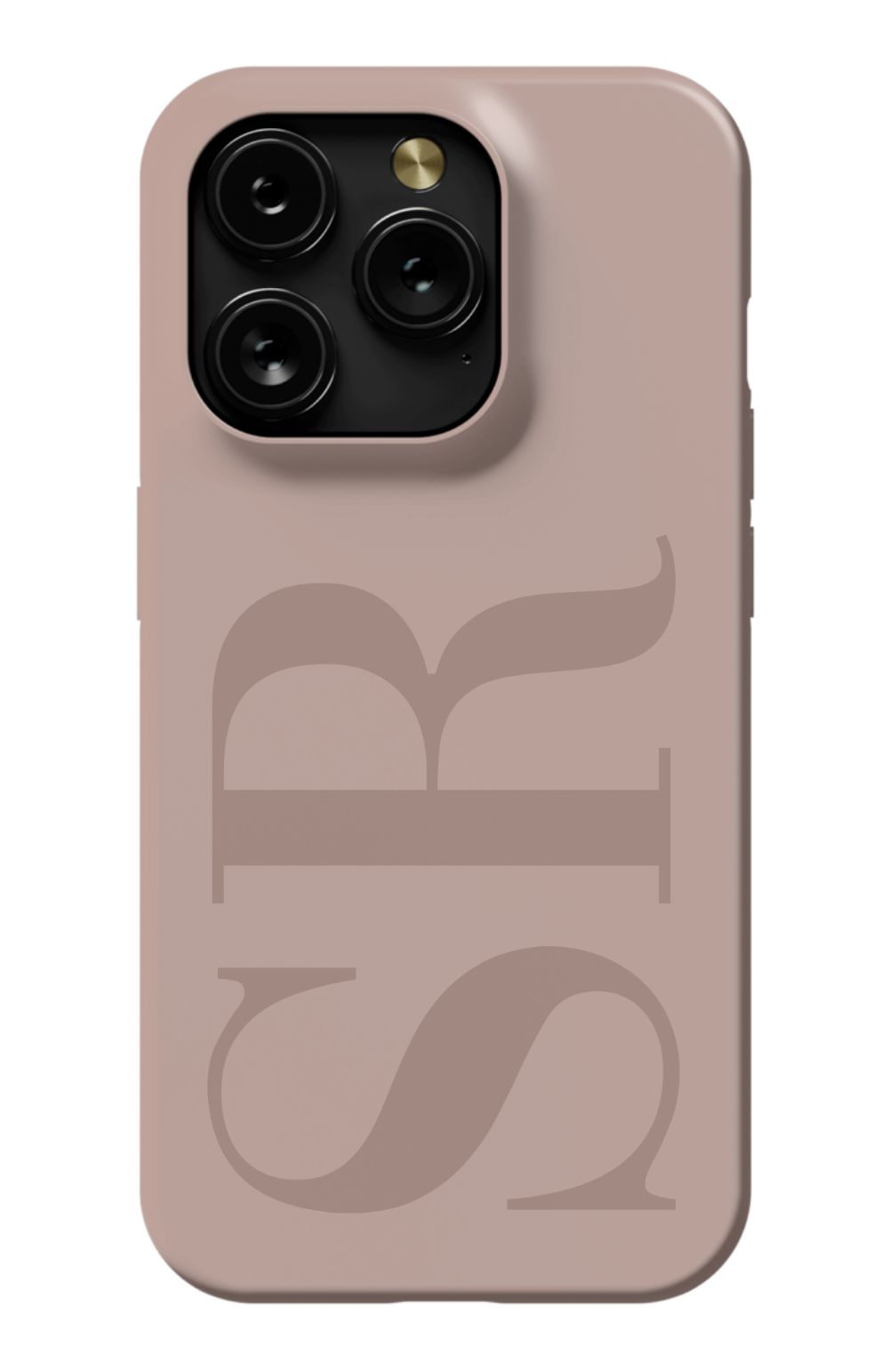 Custom Initials Personalized Nude Phone Case